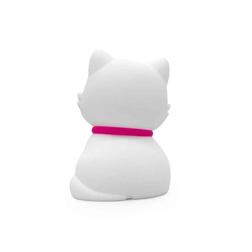 Kedi Tosh Silikon Gece Lambası