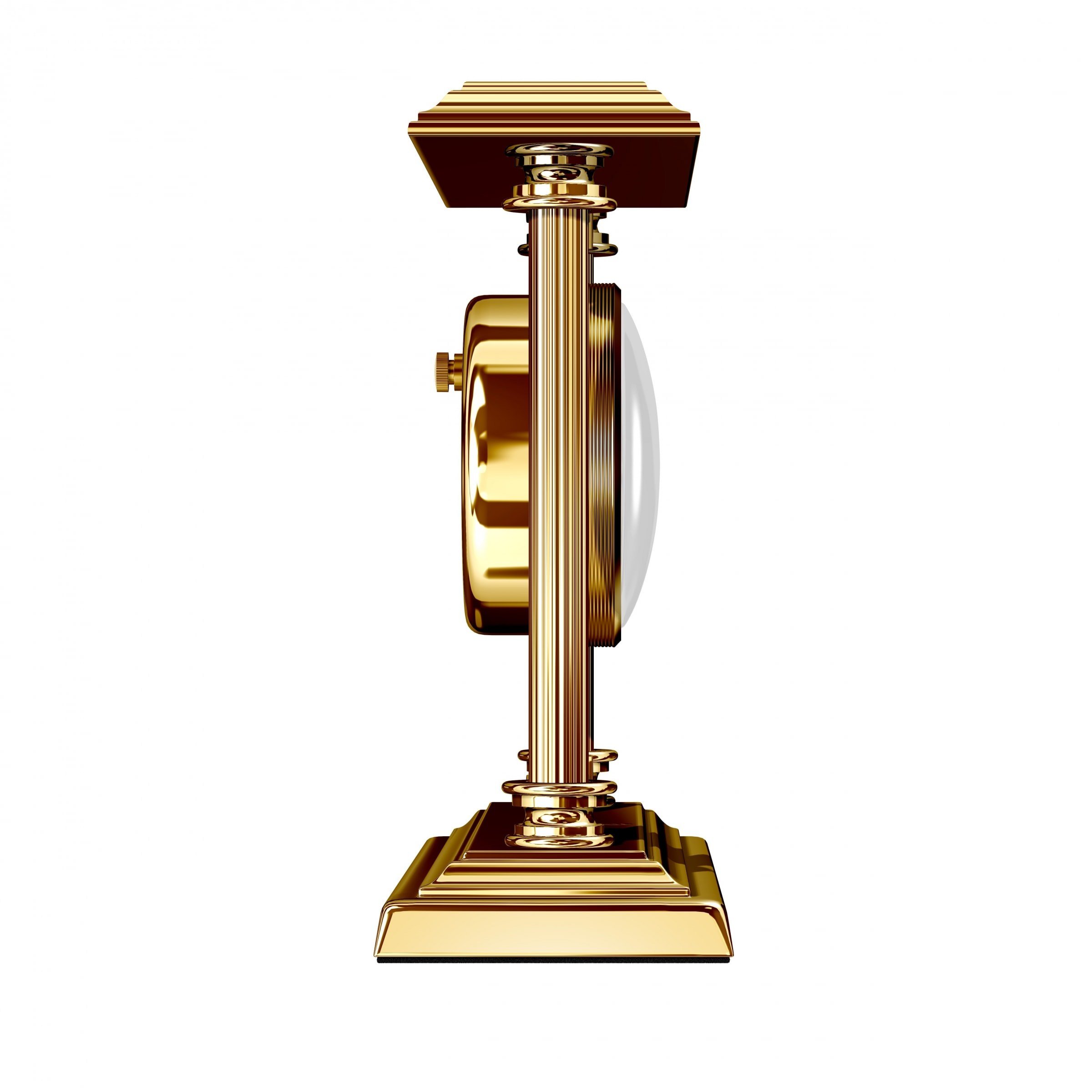Parlak Gold Masa Saati M-663L