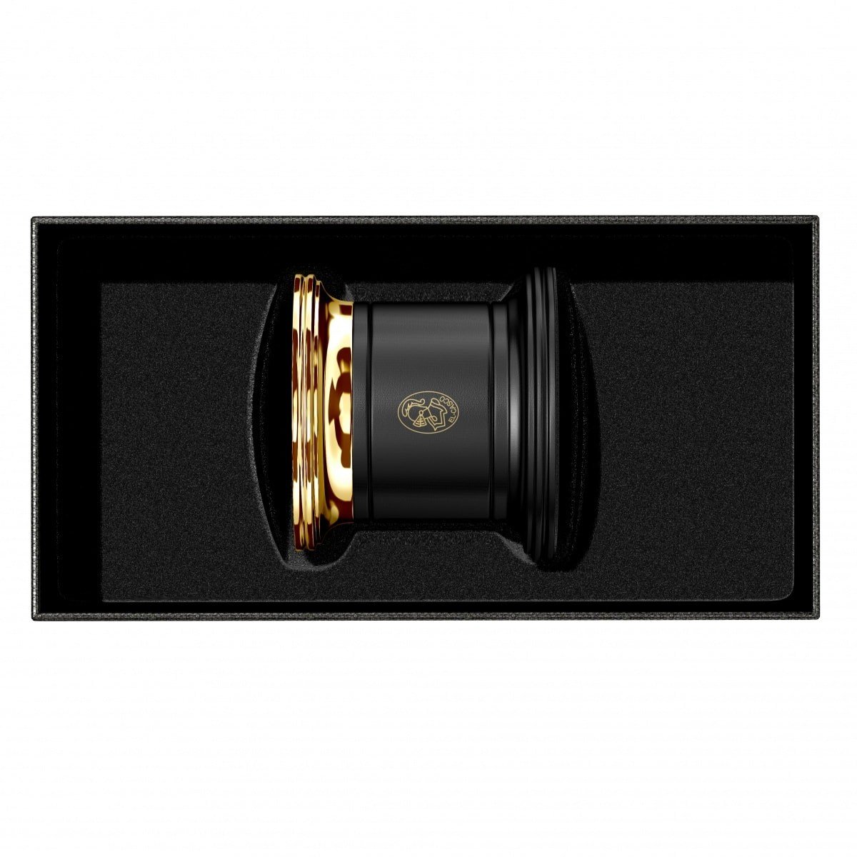 Parlak Gold Siyah Mıknatıslı Ataçlık M-657LN