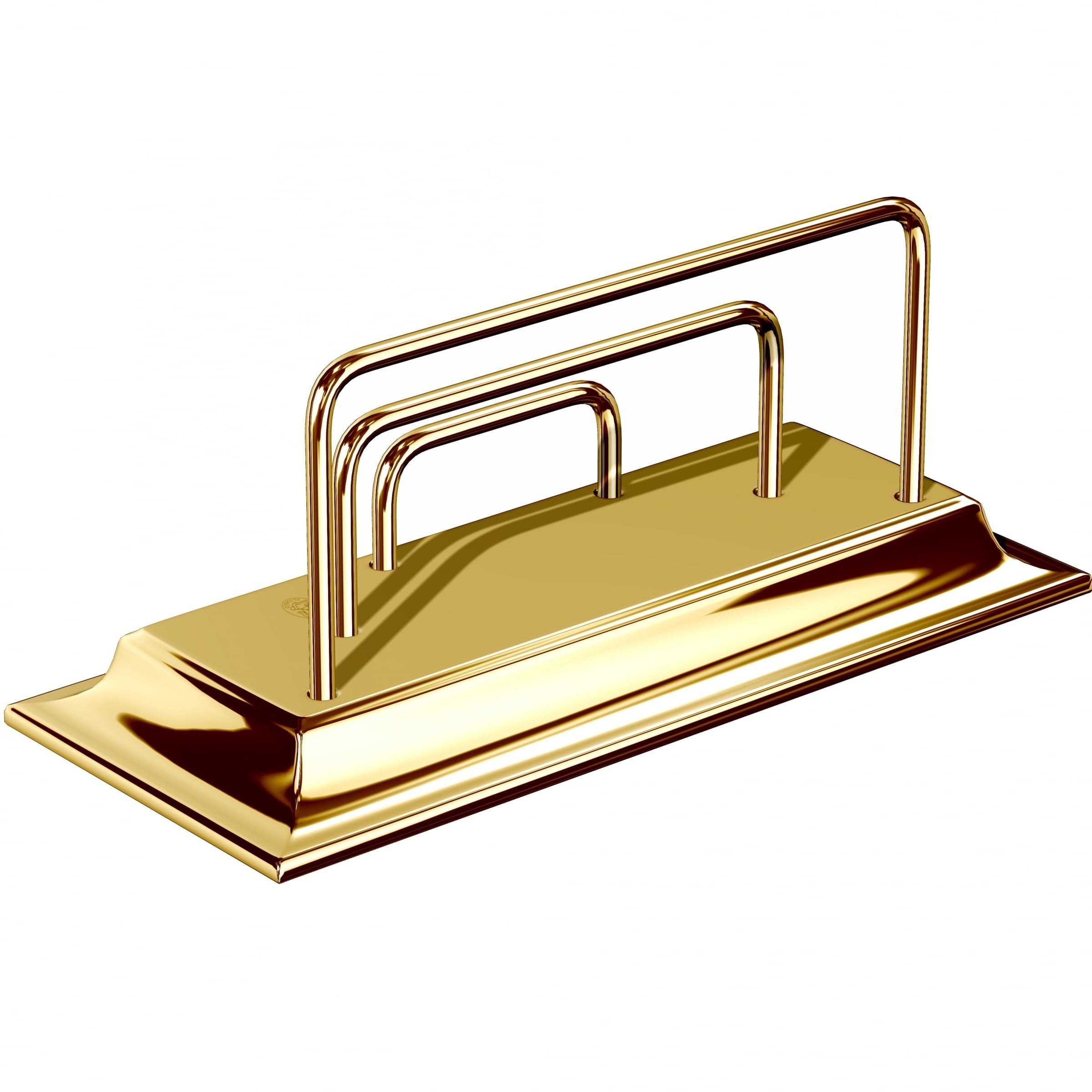 Parlak Gold Zarf Tutacağı M-672L