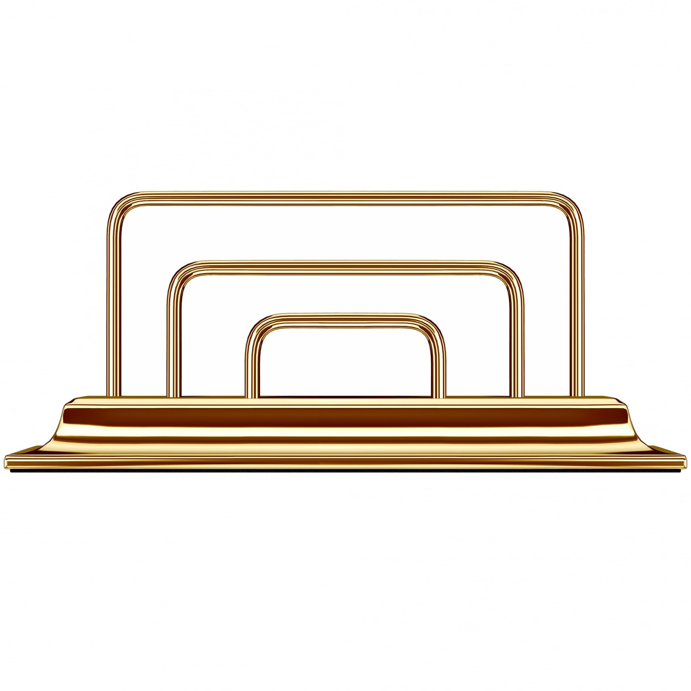 Parlak Gold Zarf Tutacağı M-672L
