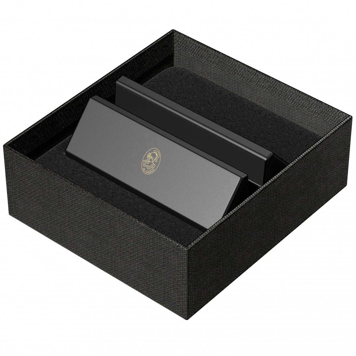 Siyah Parlak Gold Logolu Kartvizitlik M-670LN
