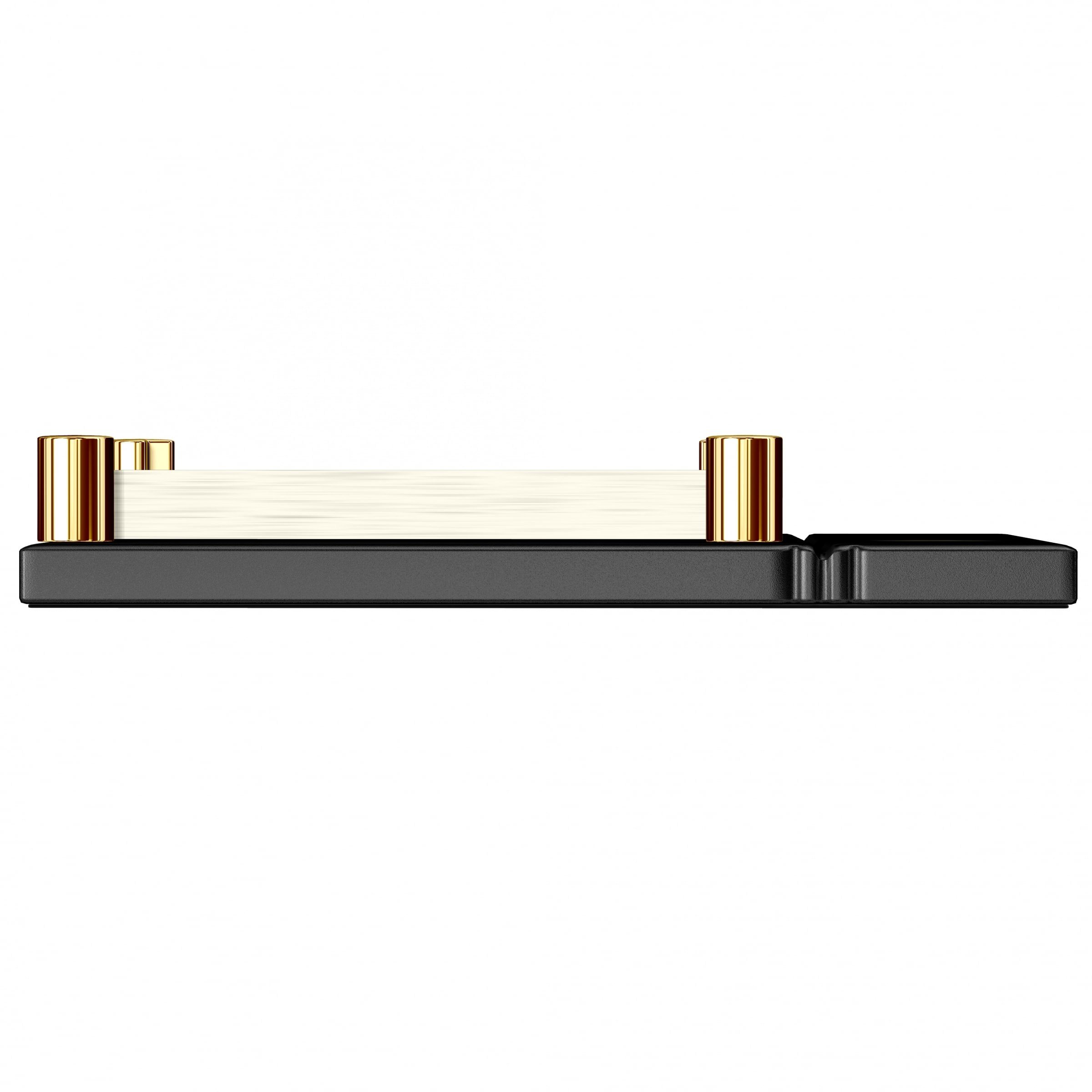 Siyah Parlak Gold Logolu Post It Kutusu M-671LN