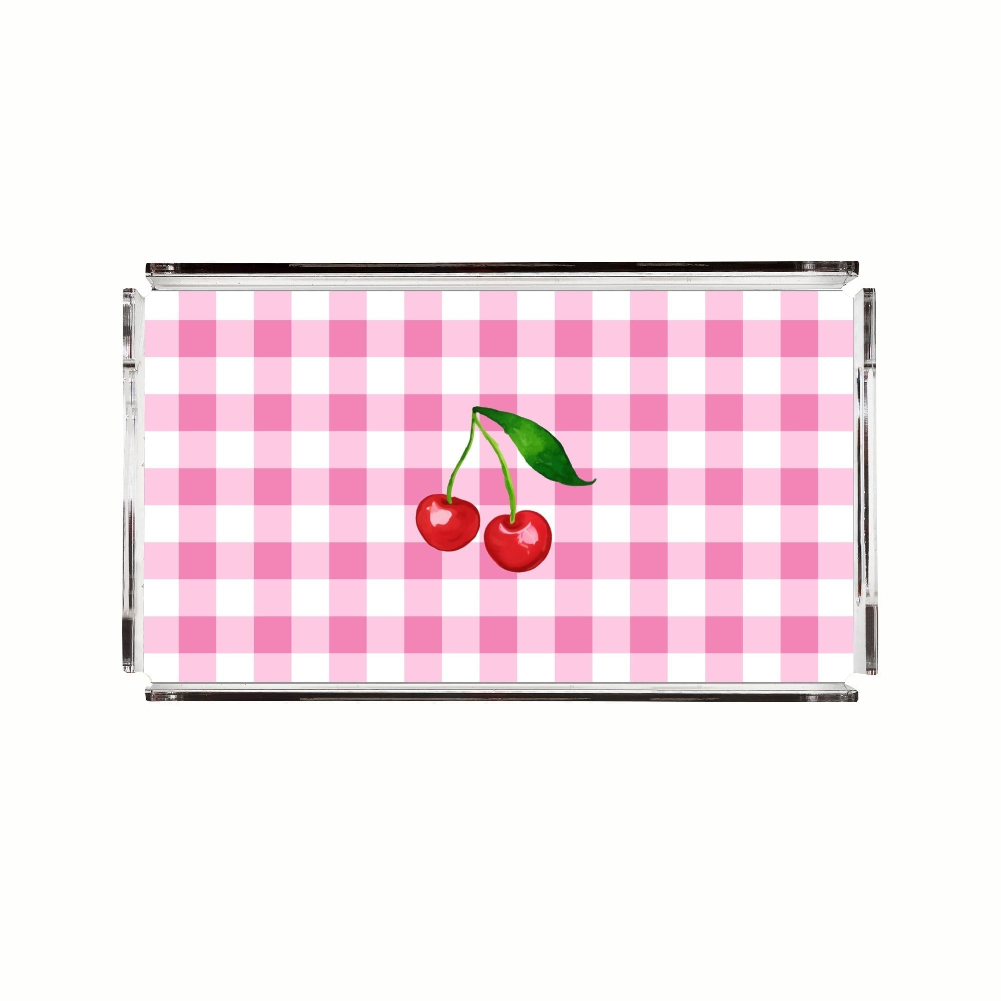 Sorbet Collection Sweet Cherry Collection Büyük Boy Akrilik Tepsi