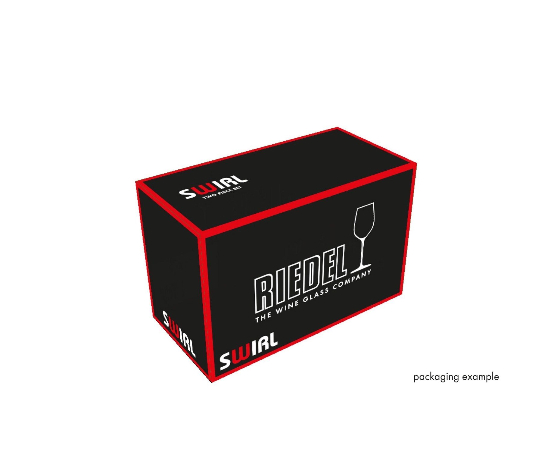 Swirl 2'li Kırmızı Şarap Bardağı Seti 0450/30