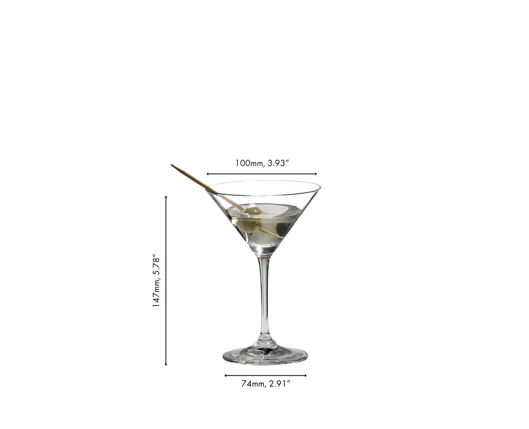 Vinum 2'li Martini Kadehi 6416/77
