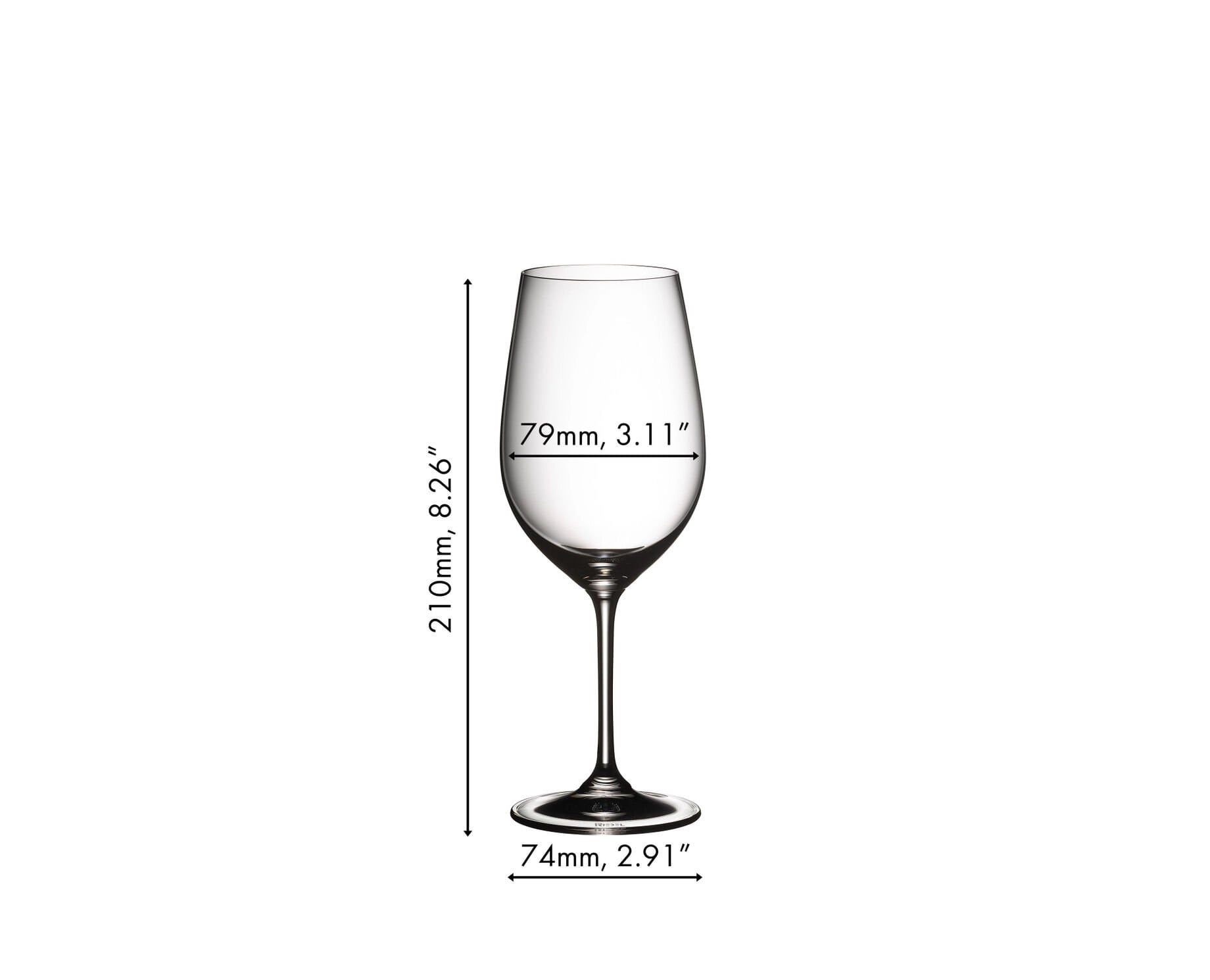 Vinum Chianti Classico/Riesling Grand Cru/Zinfandel 2'li Beyaz Şarap Kadehi Seti 6416/15