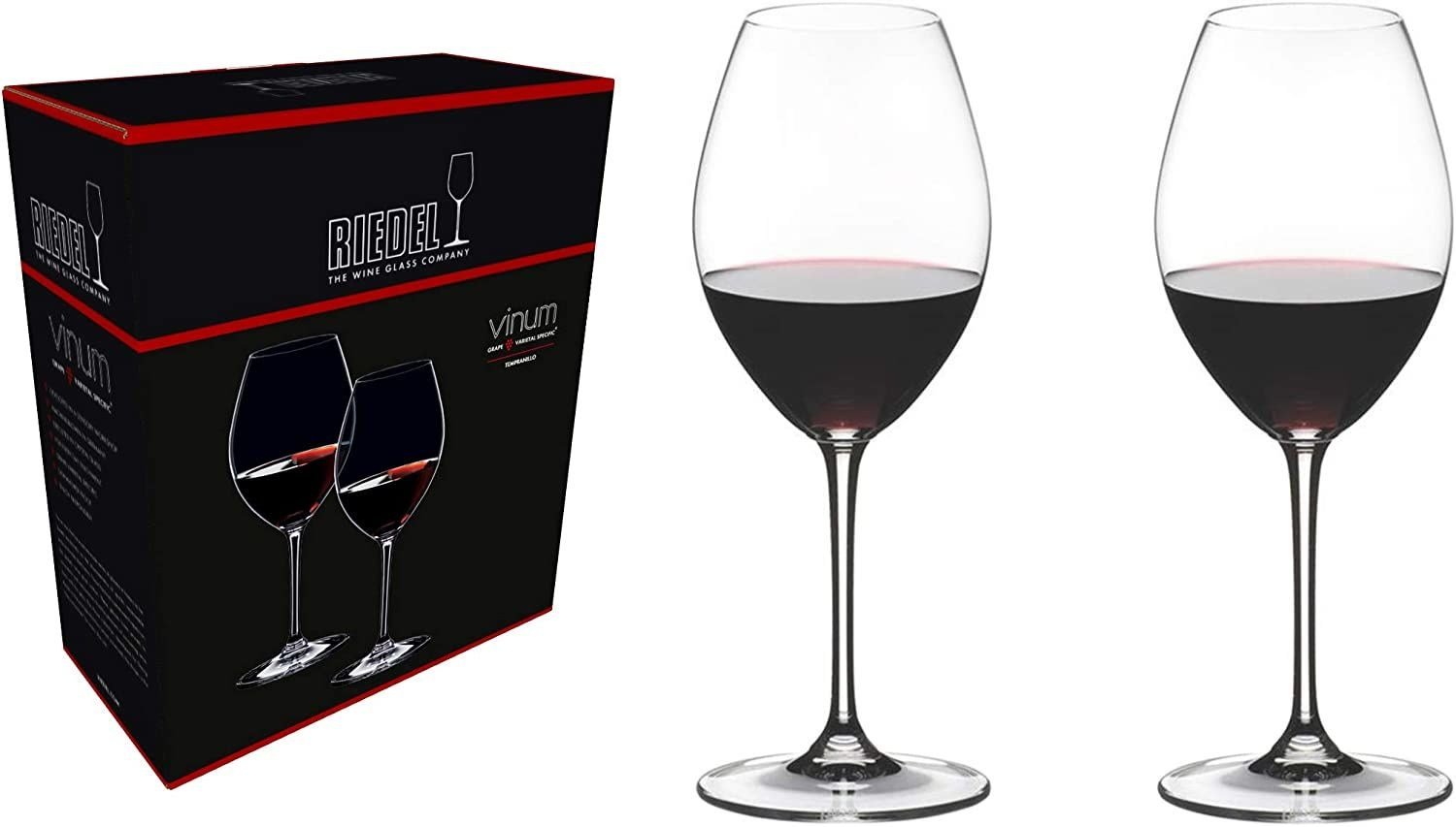 Vinum Tempranillo 2'li Kırmızı Şarap Kadehi Seti 6416/31