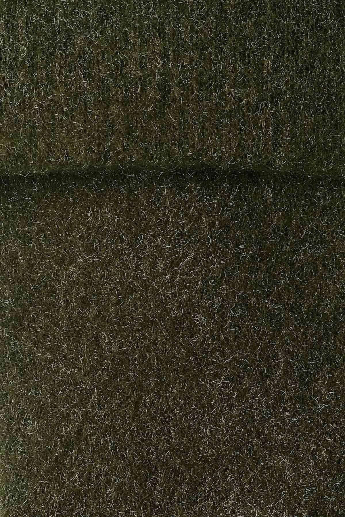 Aytuğ Kadın Soft Peluş Kışlık Tekli Soket Çorap Haki