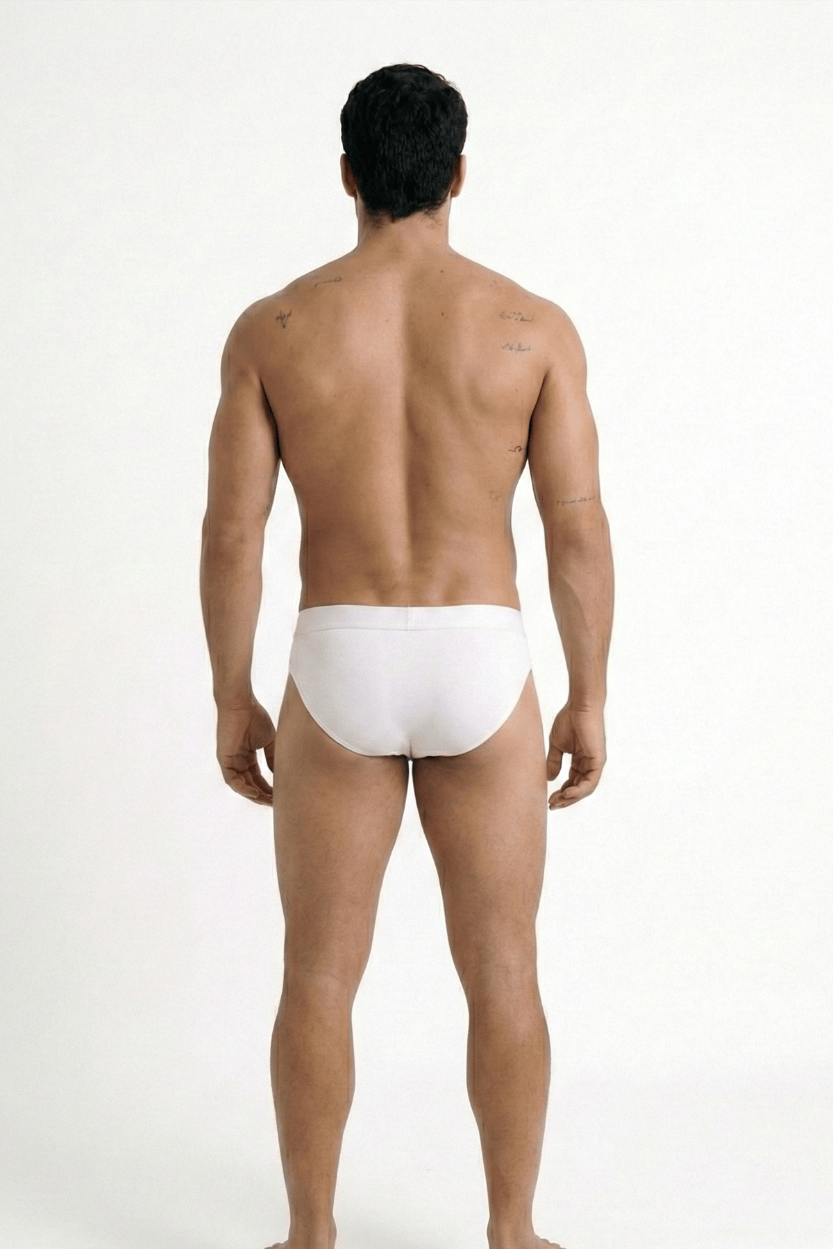Erkek Modal Slim Fit Tanga Beyaz