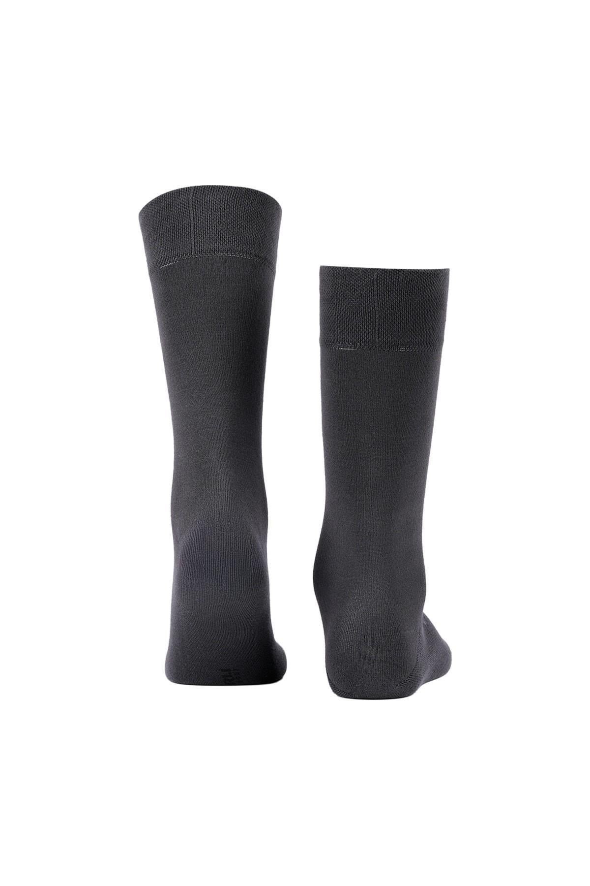 Mısırlı Erkek Modal Ergonomik Kutulu 6 Çift Soket Çorap Çok Renkli