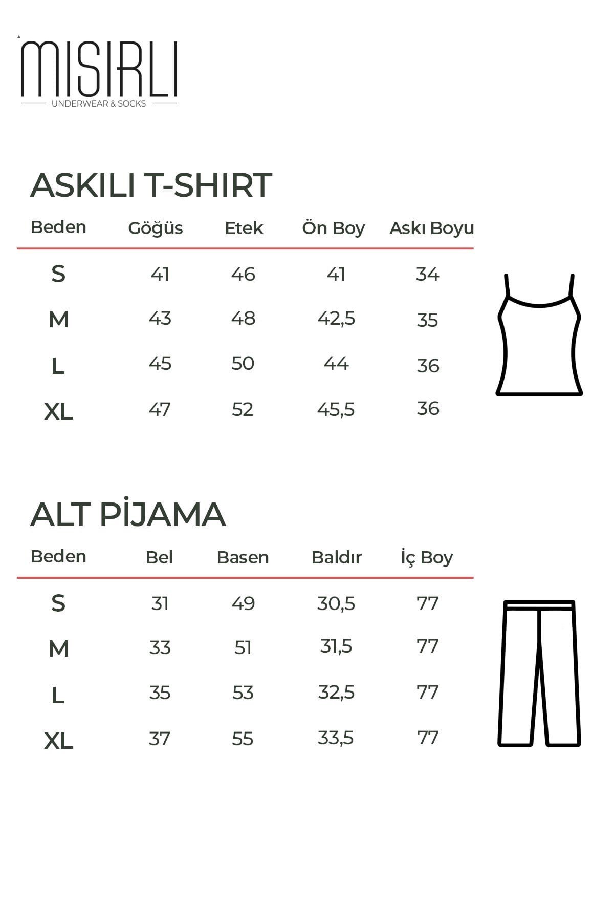 Mısırlı Kadın Pamuklu Askılı Pijama Takımı Pembe