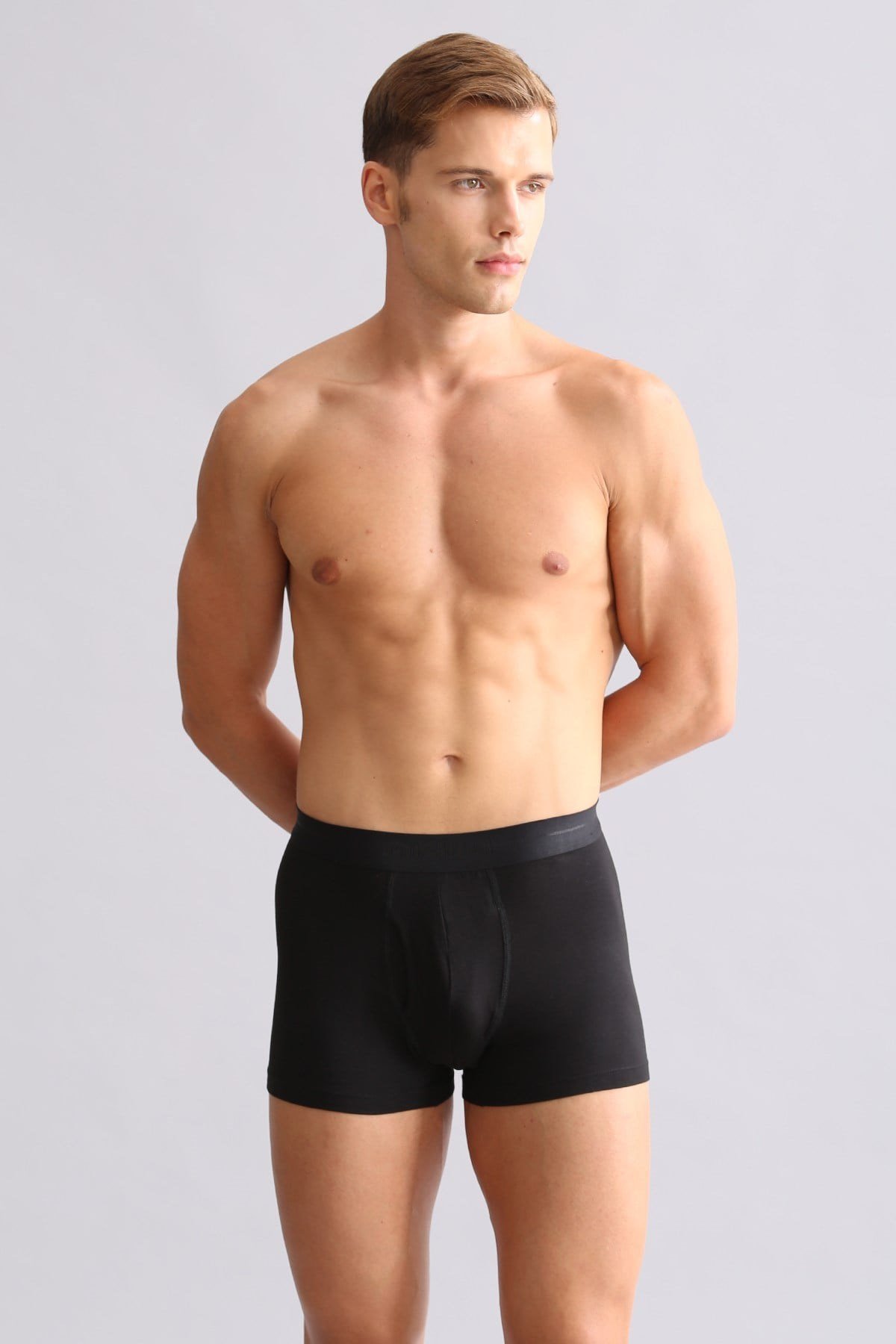 Mısırlı ORGANIC Pamuklu SPARTACUS PLUS PERFORMANCE Boxer Siyah