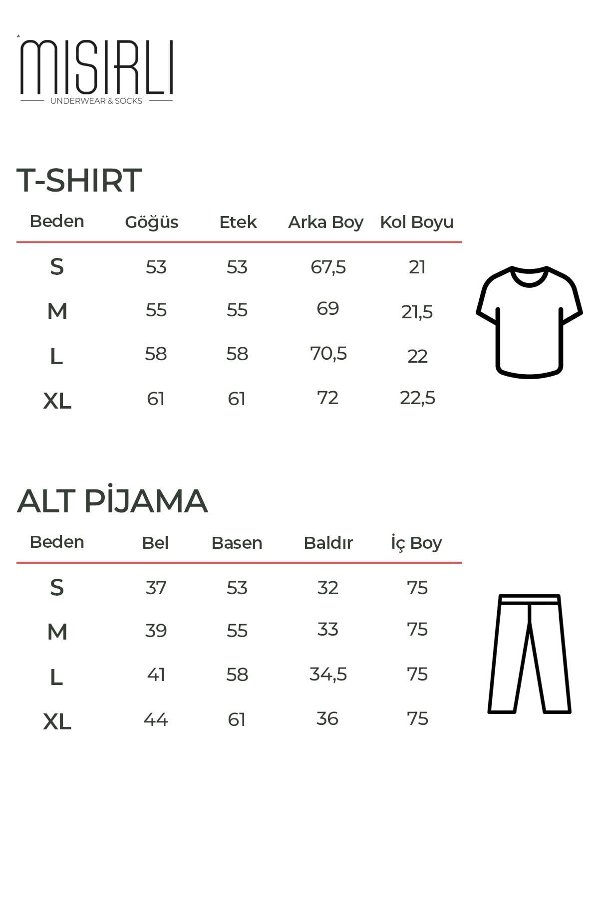 Pamuklu Kısa Kollu Pijama Takım Çağla Yeşili