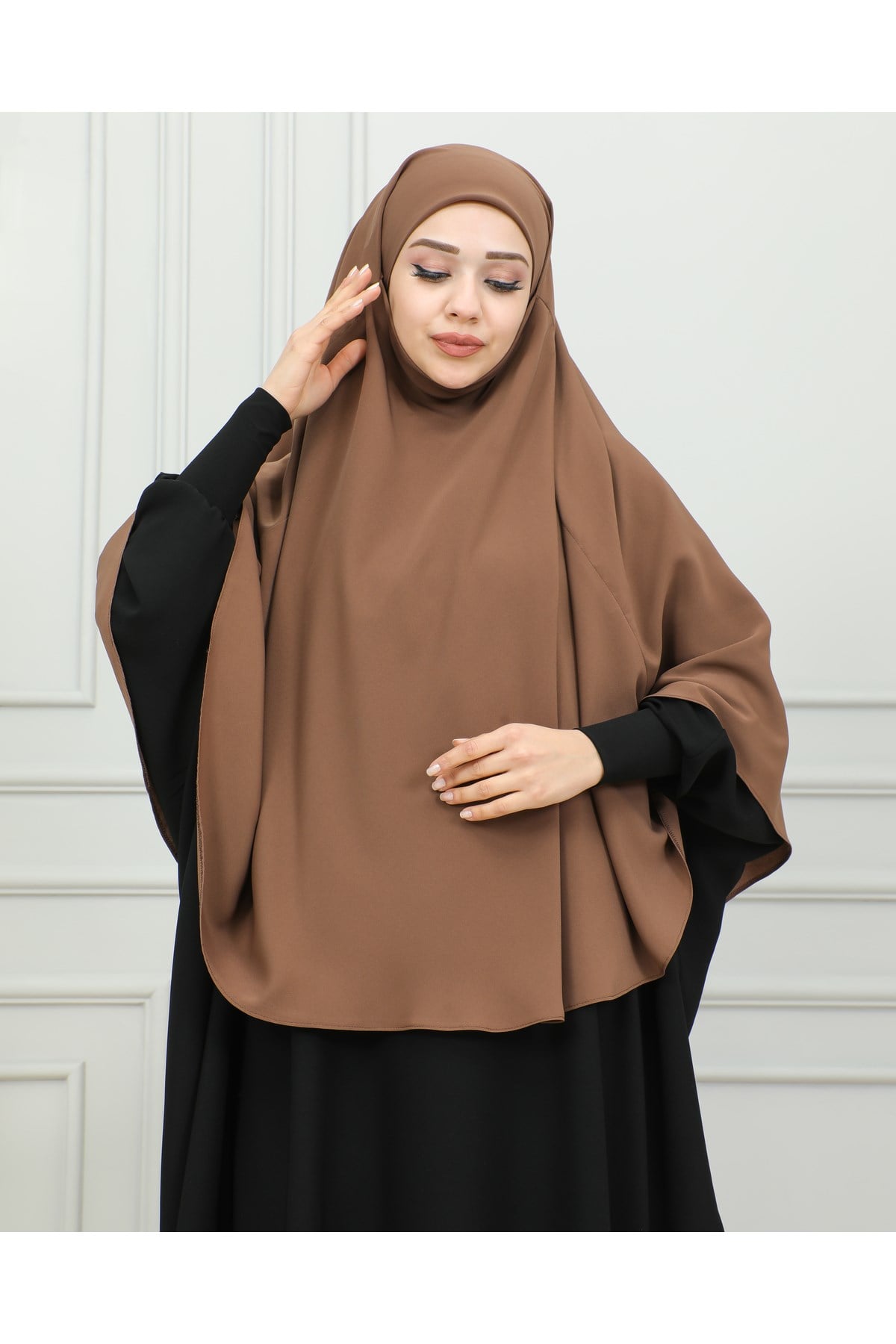 OVAL BAĞLAMALI SUFLE PRATİK EŞARP