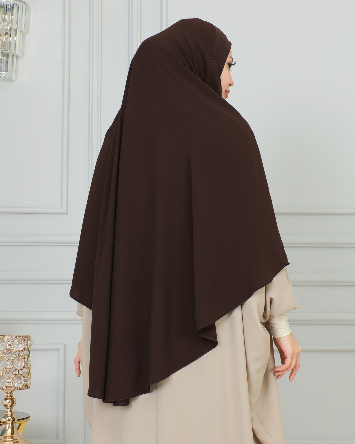 OVAL BAĞLAMALI SUFLE PRATİK EŞARP