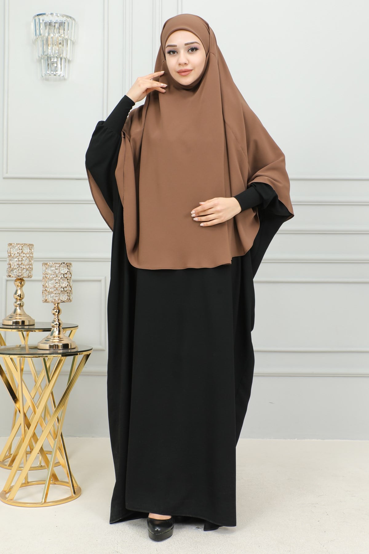 OVAL BAĞLAMALI SUFLE PRATİK EŞARP