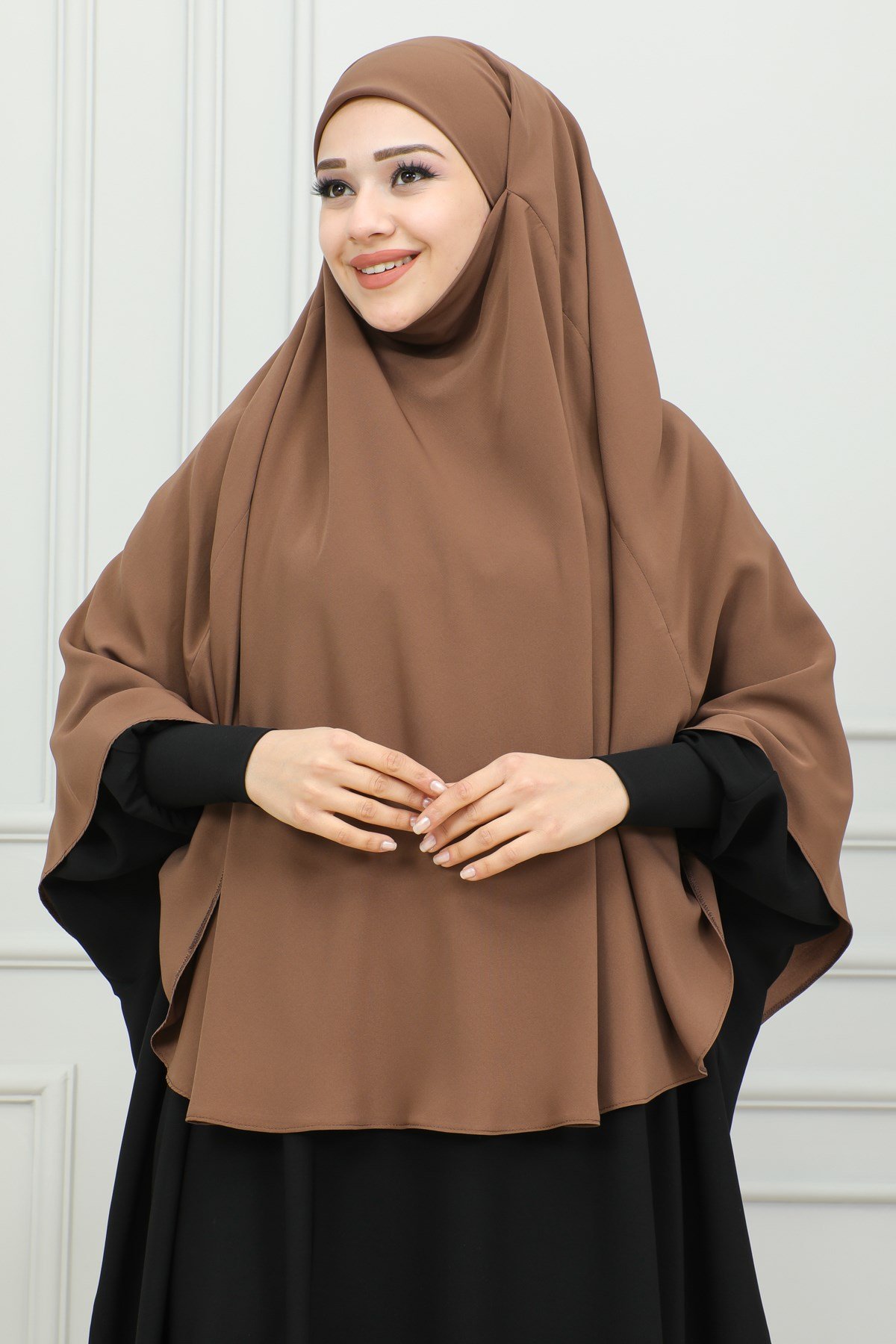 OVAL BAĞLAMALI SUFLE PRATİK EŞARP