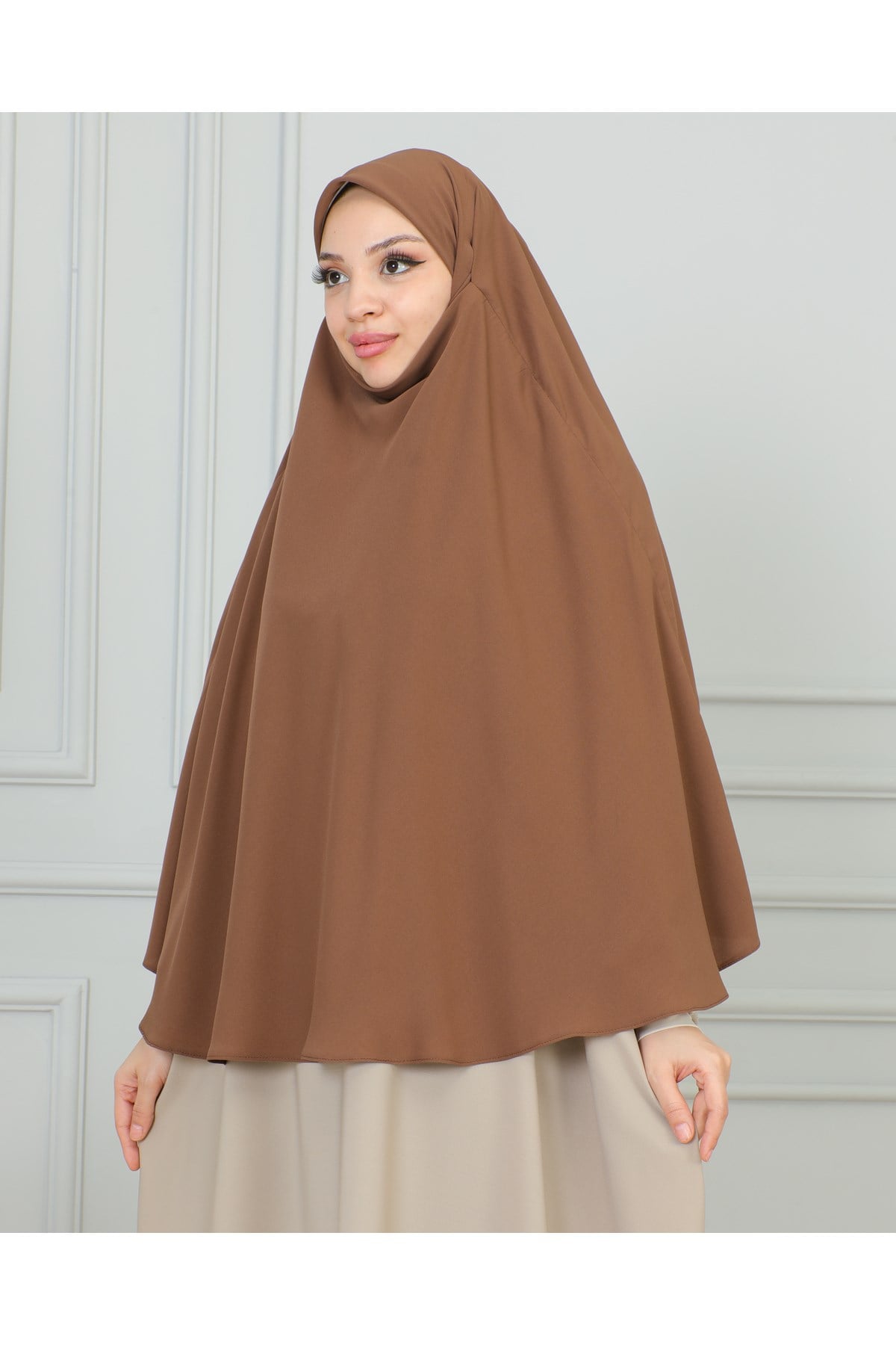 OVAL BAĞLAMALI SUFLE PRATİK EŞARP