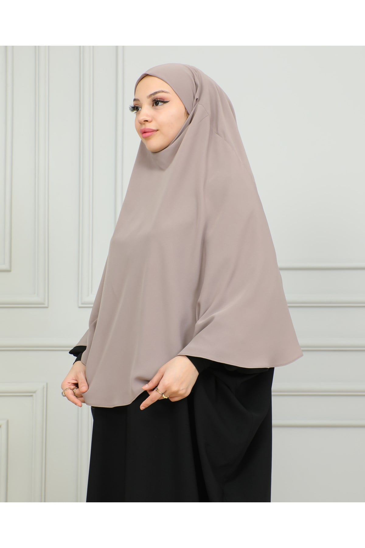 OVAL BAĞLAMALI SUFLE PRATİK EŞARP