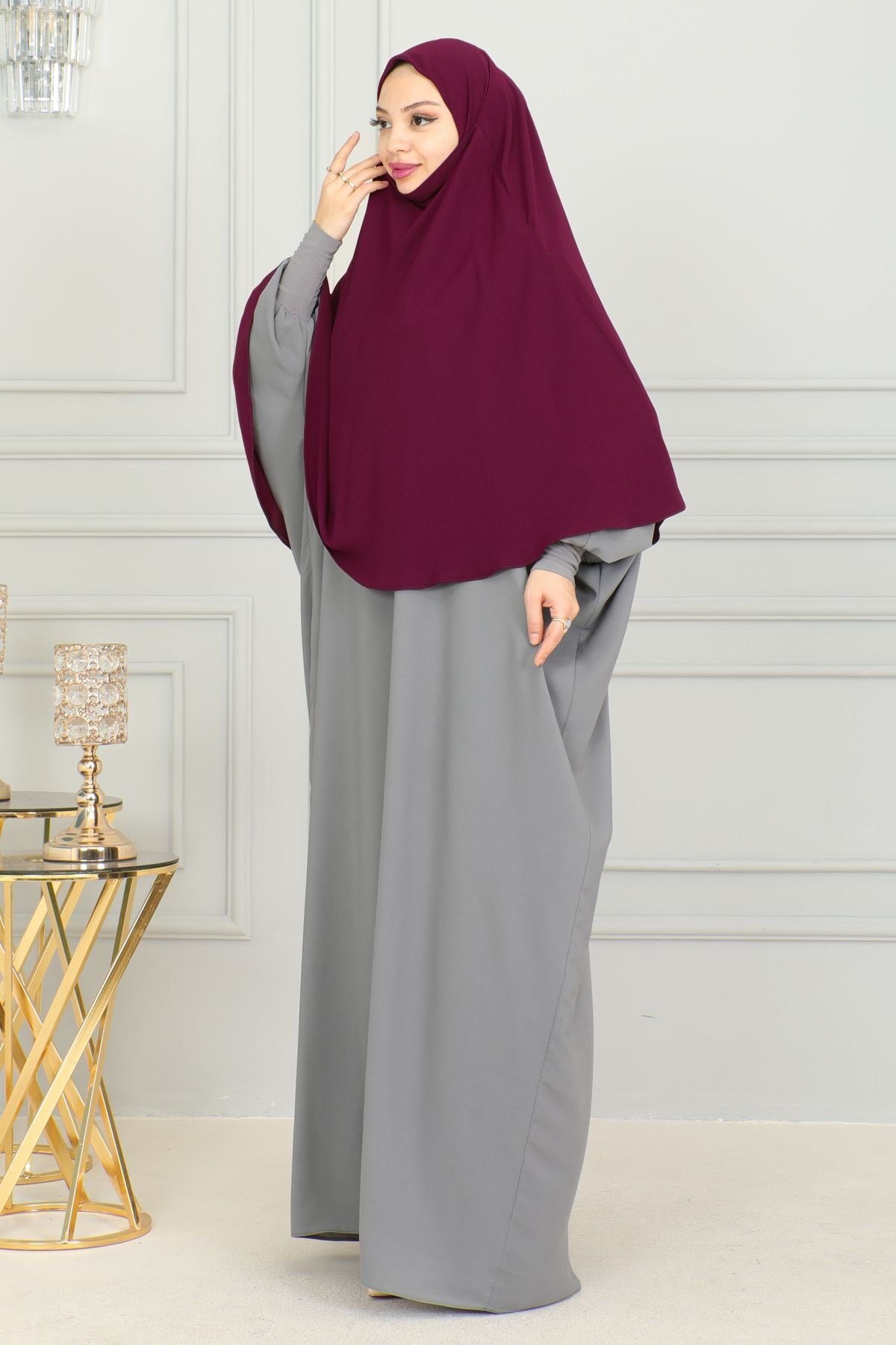OVAL BAĞLAMALI SUFLE PRATİK EŞARP
