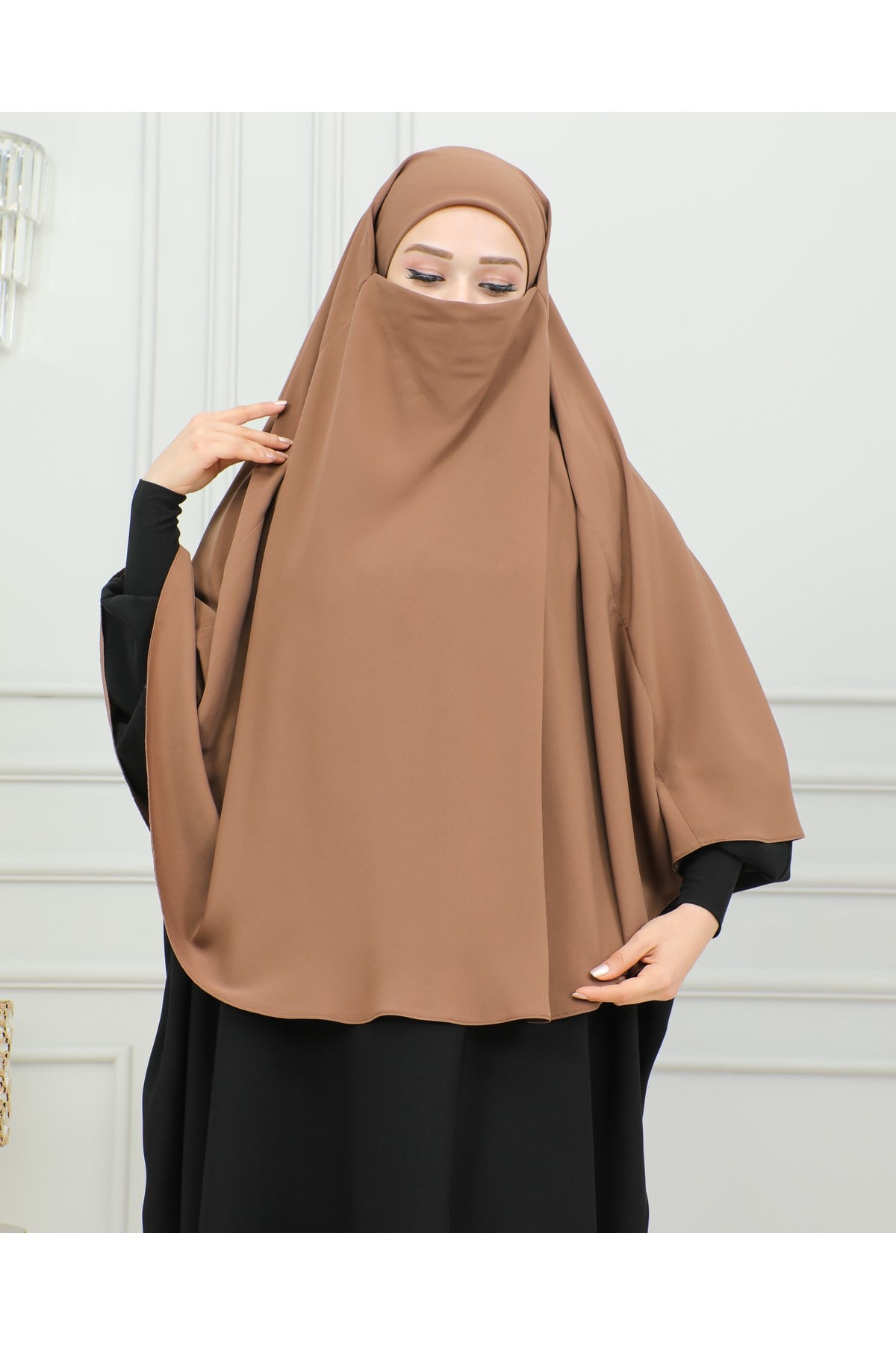 OVAL BAĞLAMALI SUFLE PRATİK EŞARP