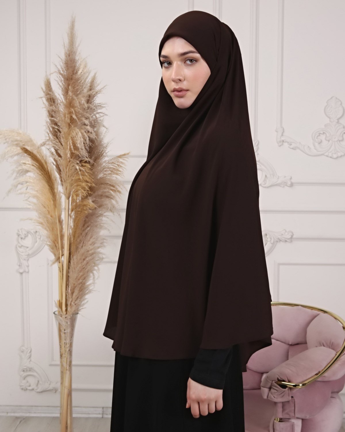 OVAL BAĞLAMALI SUFLE PRATİK EŞARP