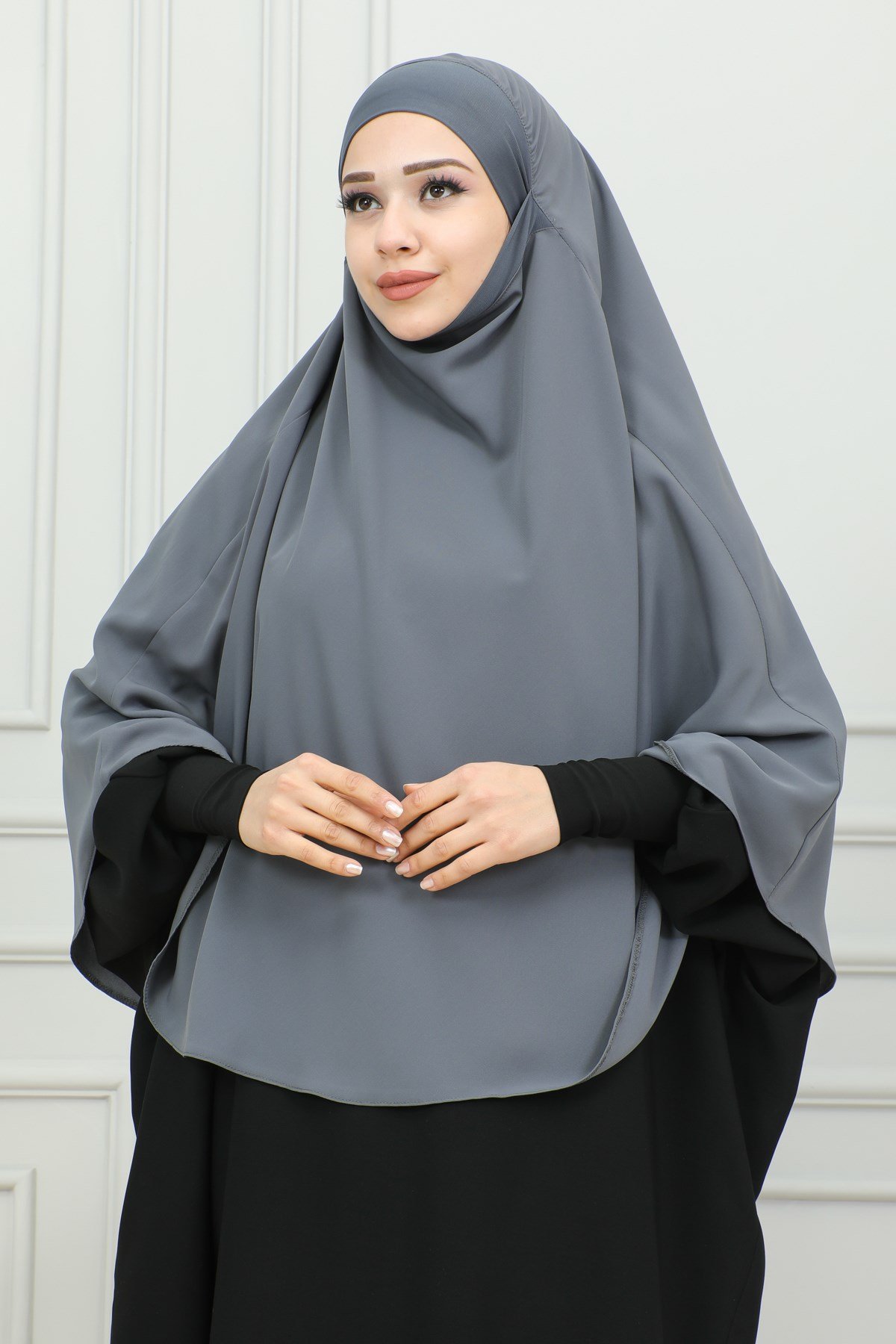 OVAL BAĞLAMALI SUFLE PRATİK EŞARP