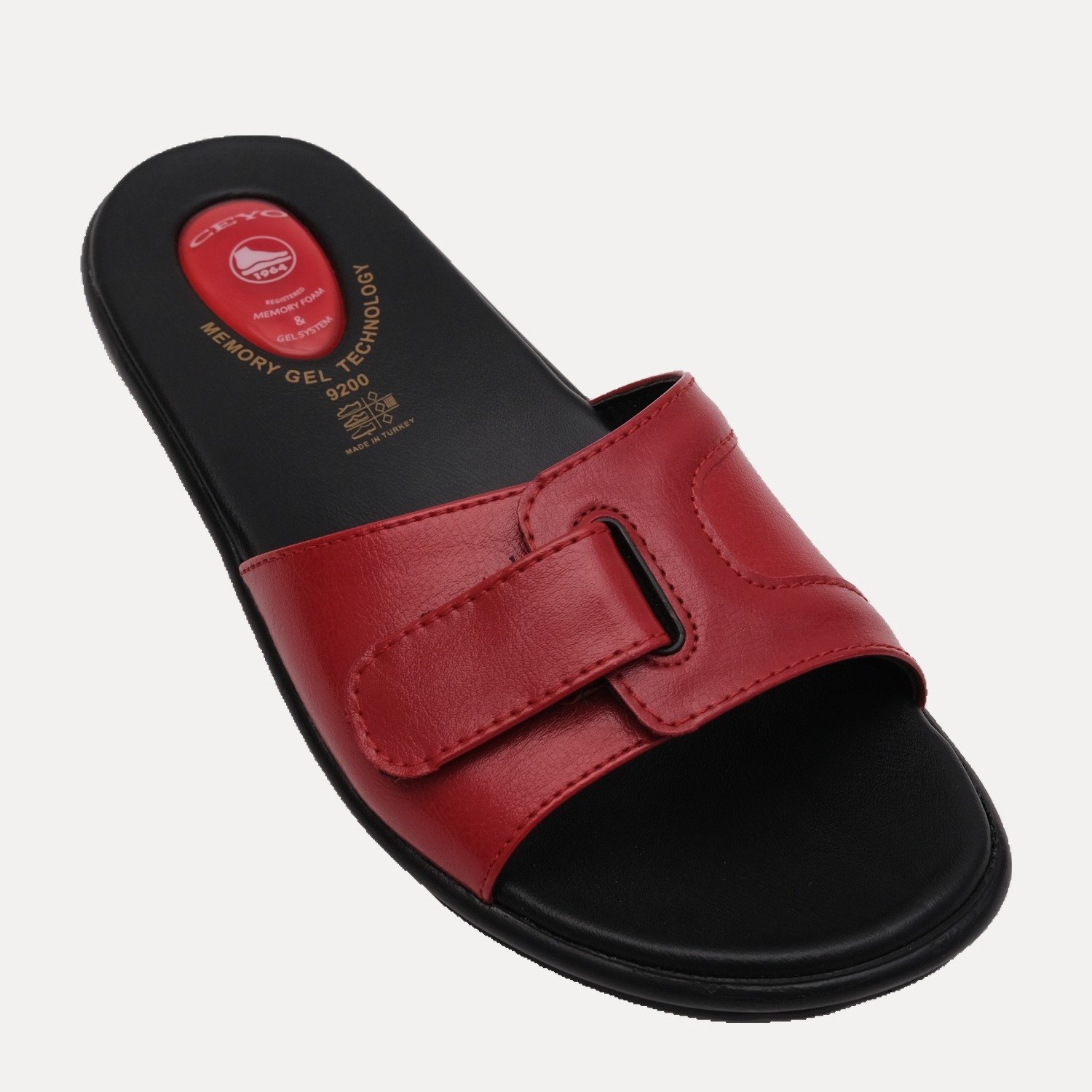 CEYO 9200-12 Kadın Anatomik Terlik Kırmızı