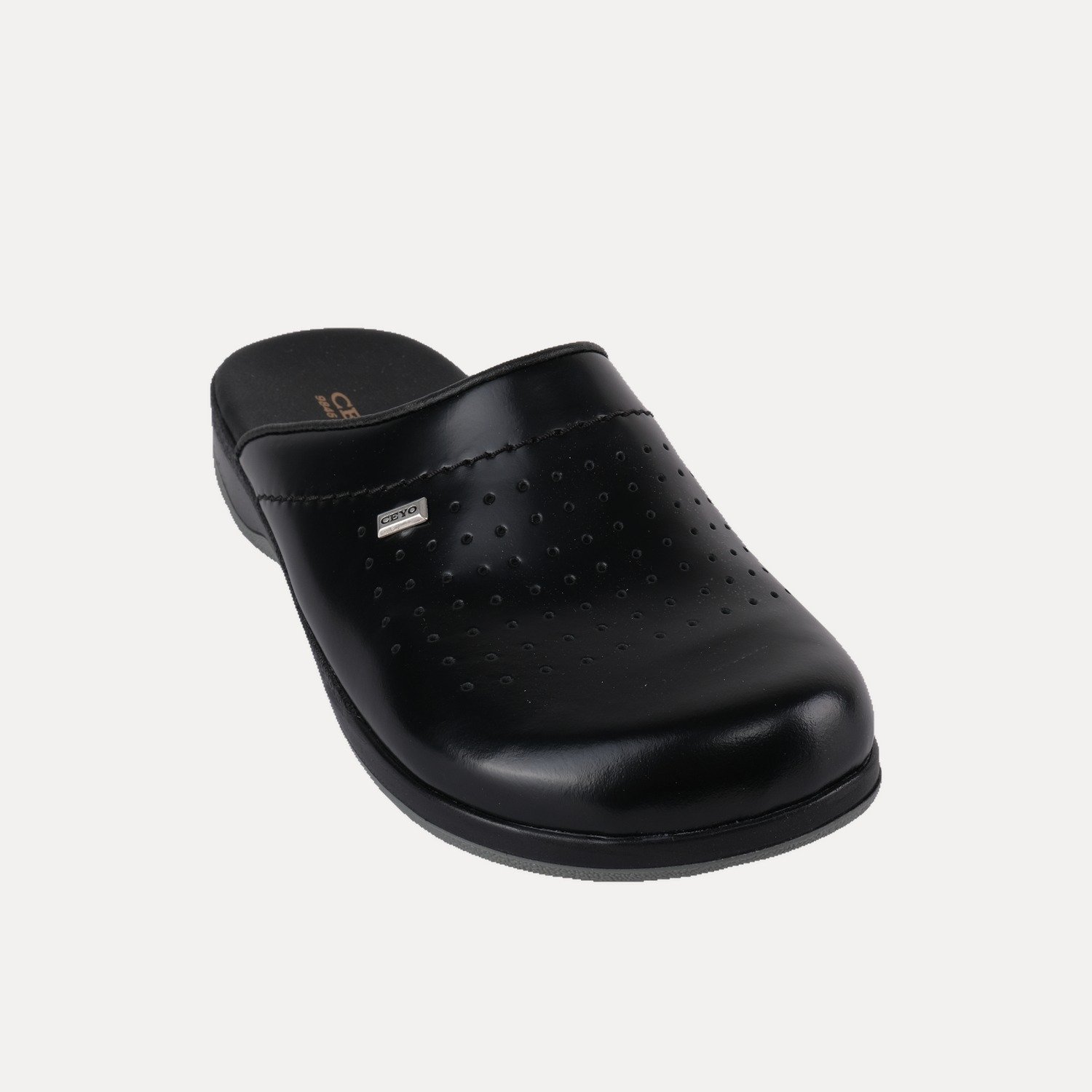 CEYO 9846-1 Erkek Sabo Terlik Siyah