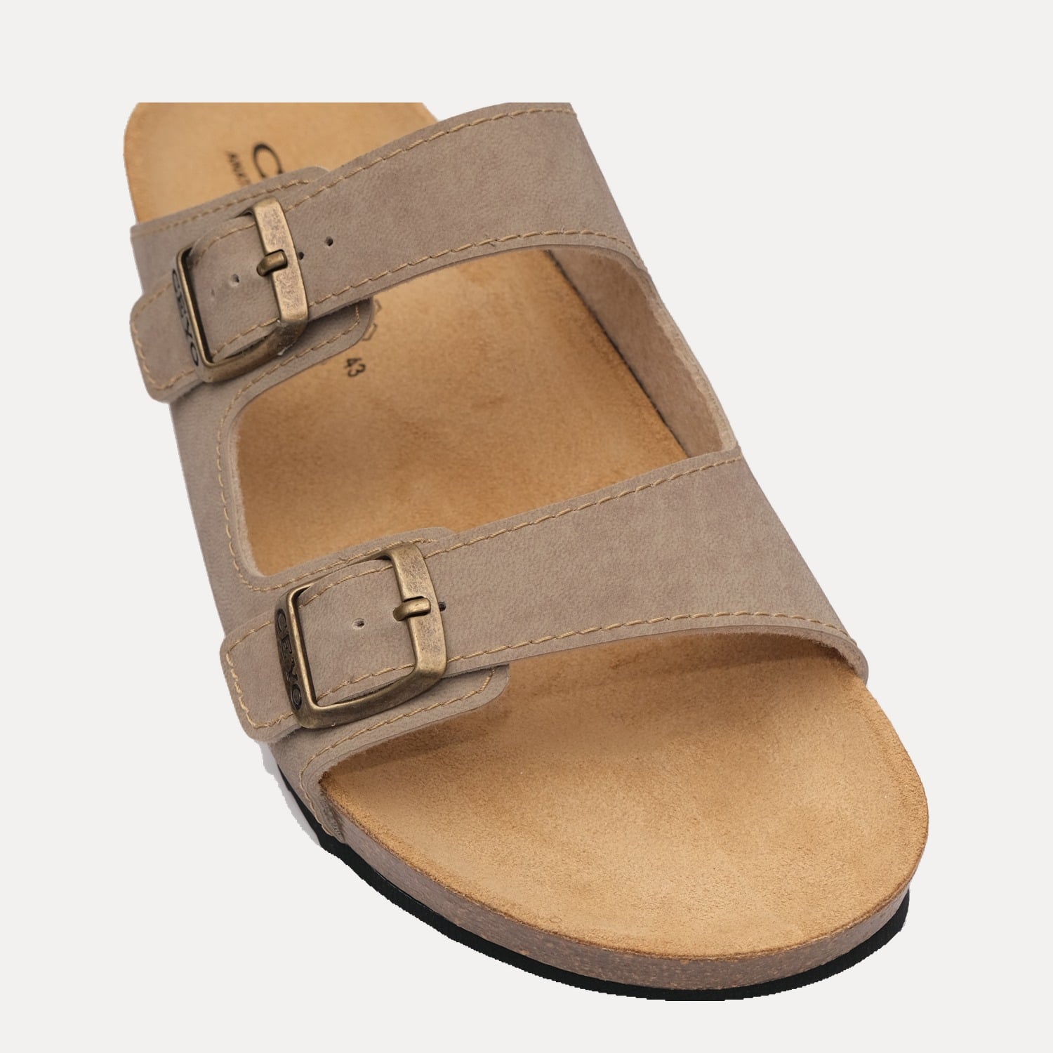 CEYO 9910-M1 Erkek Terlik Camel
