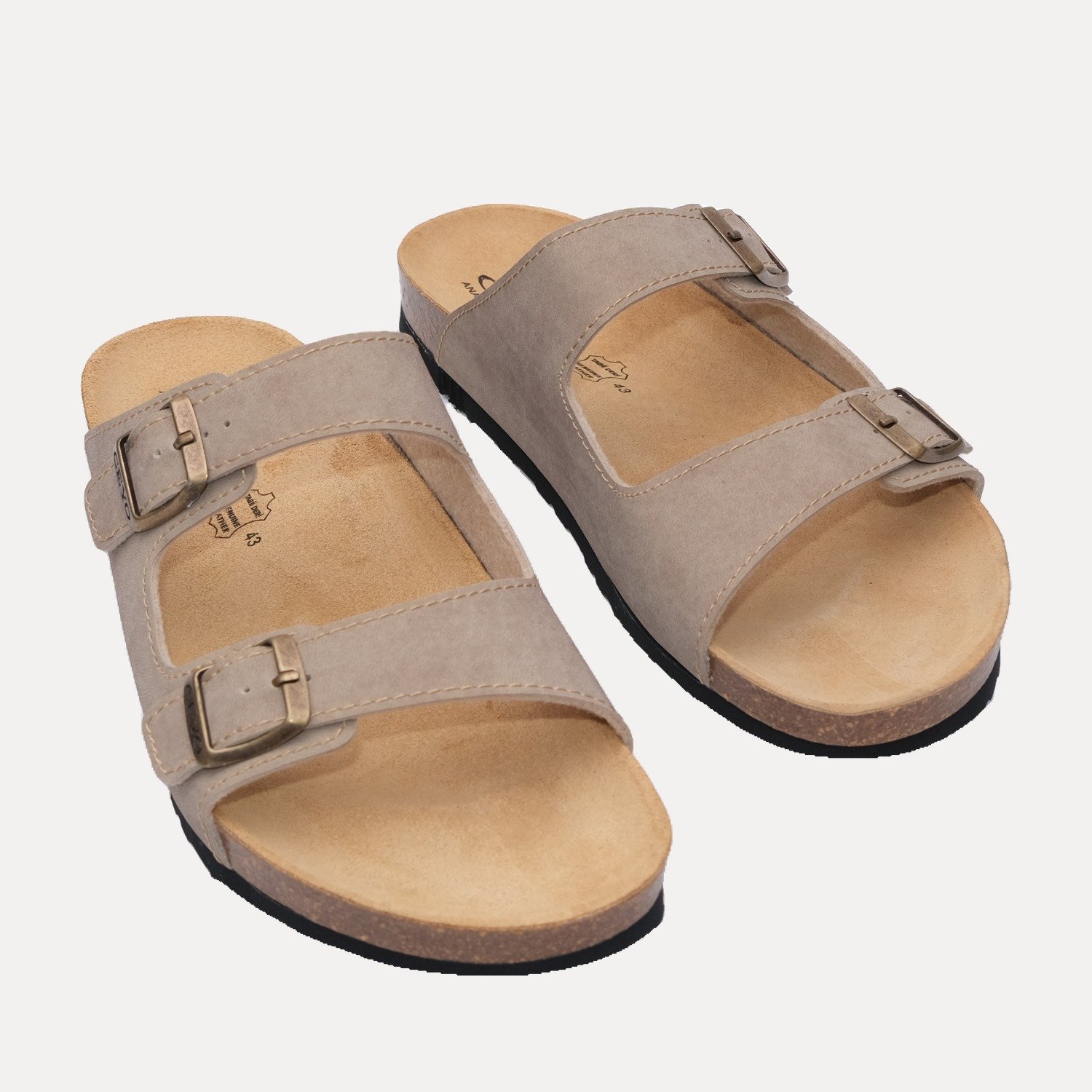 CEYO 9910-M1 Erkek Terlik Camel