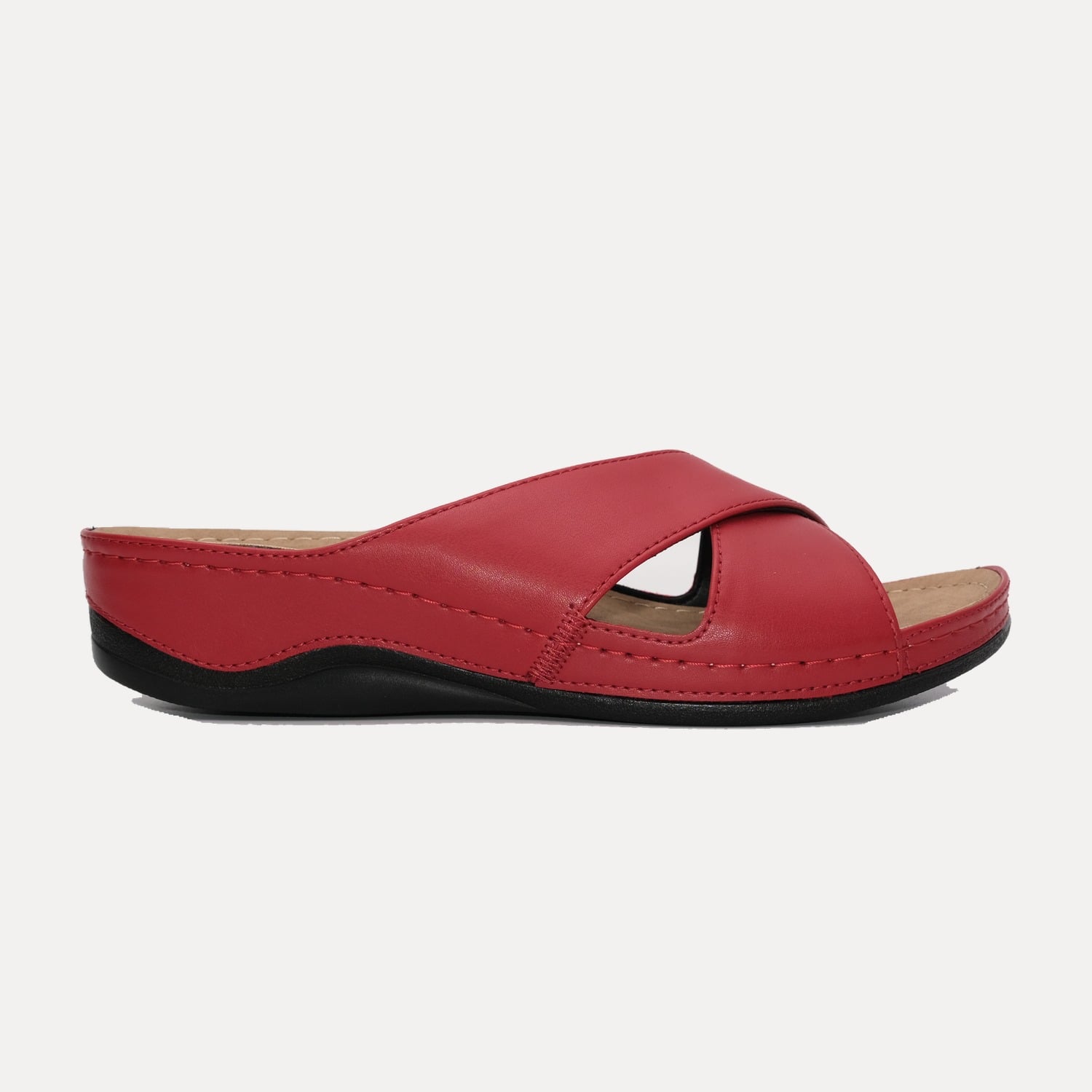 CEYO 9946-1 Kadın Terlik Bordo