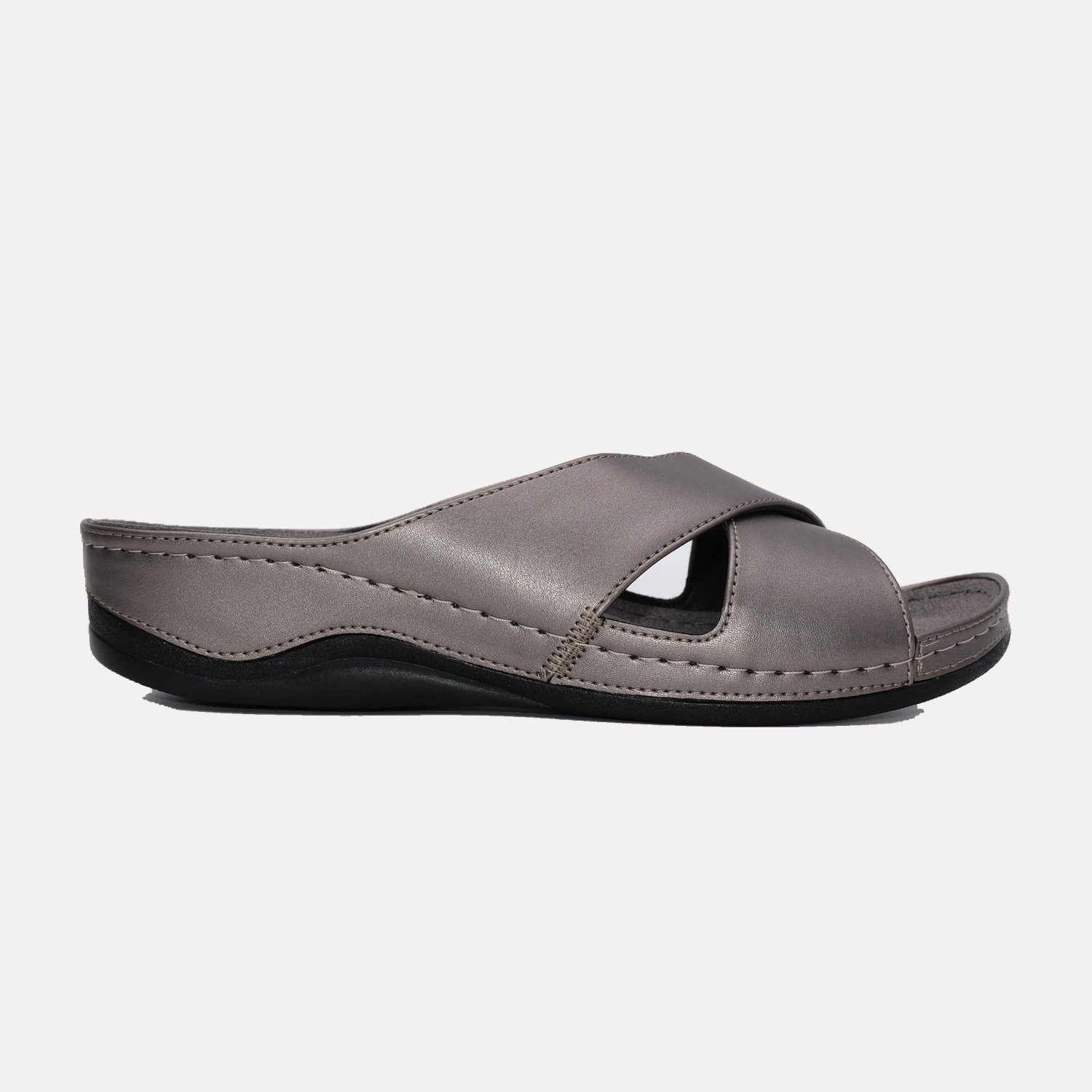 CEYO 9946-1 Kadın Terlik Platin