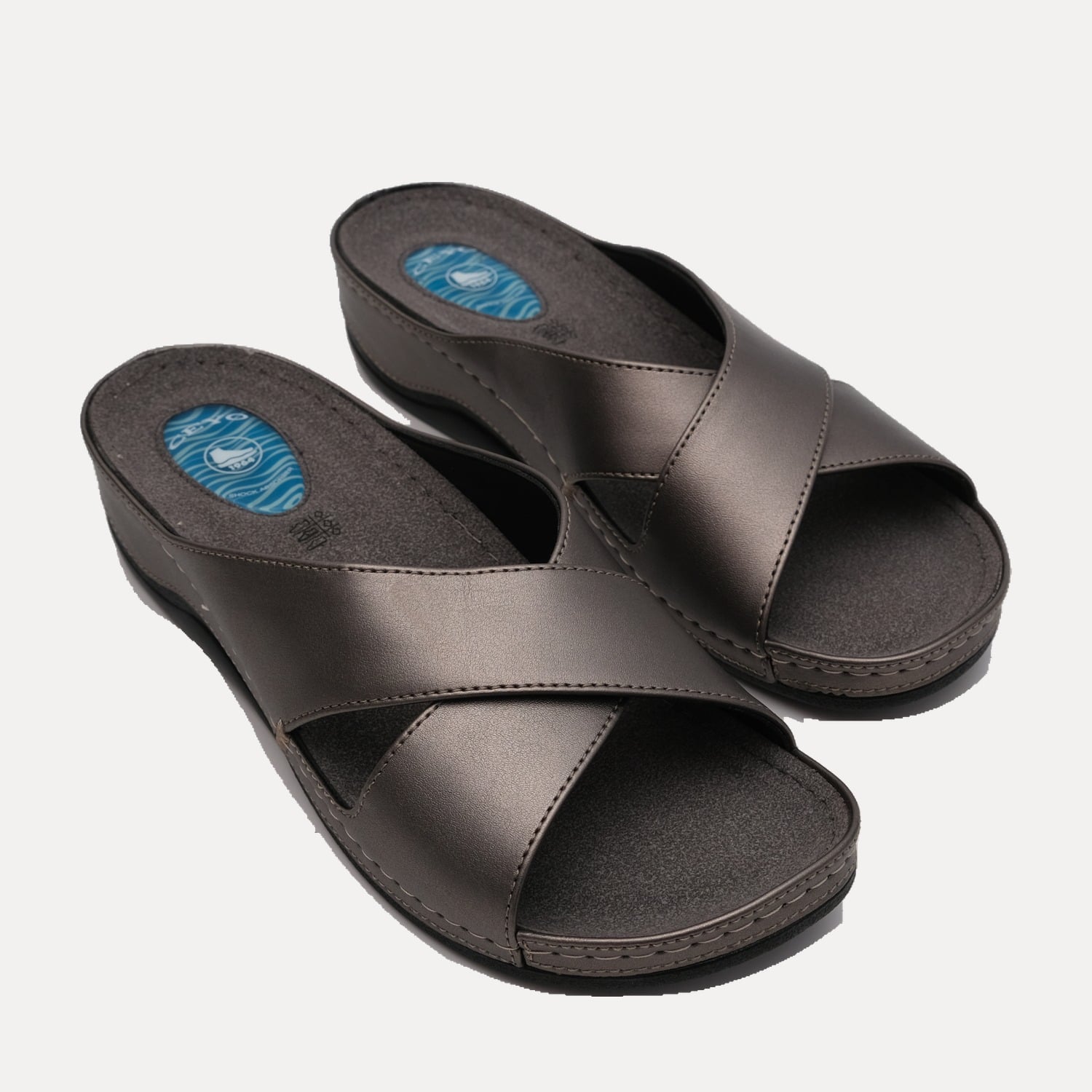CEYO 9946-1 Kadın Terlik Platin