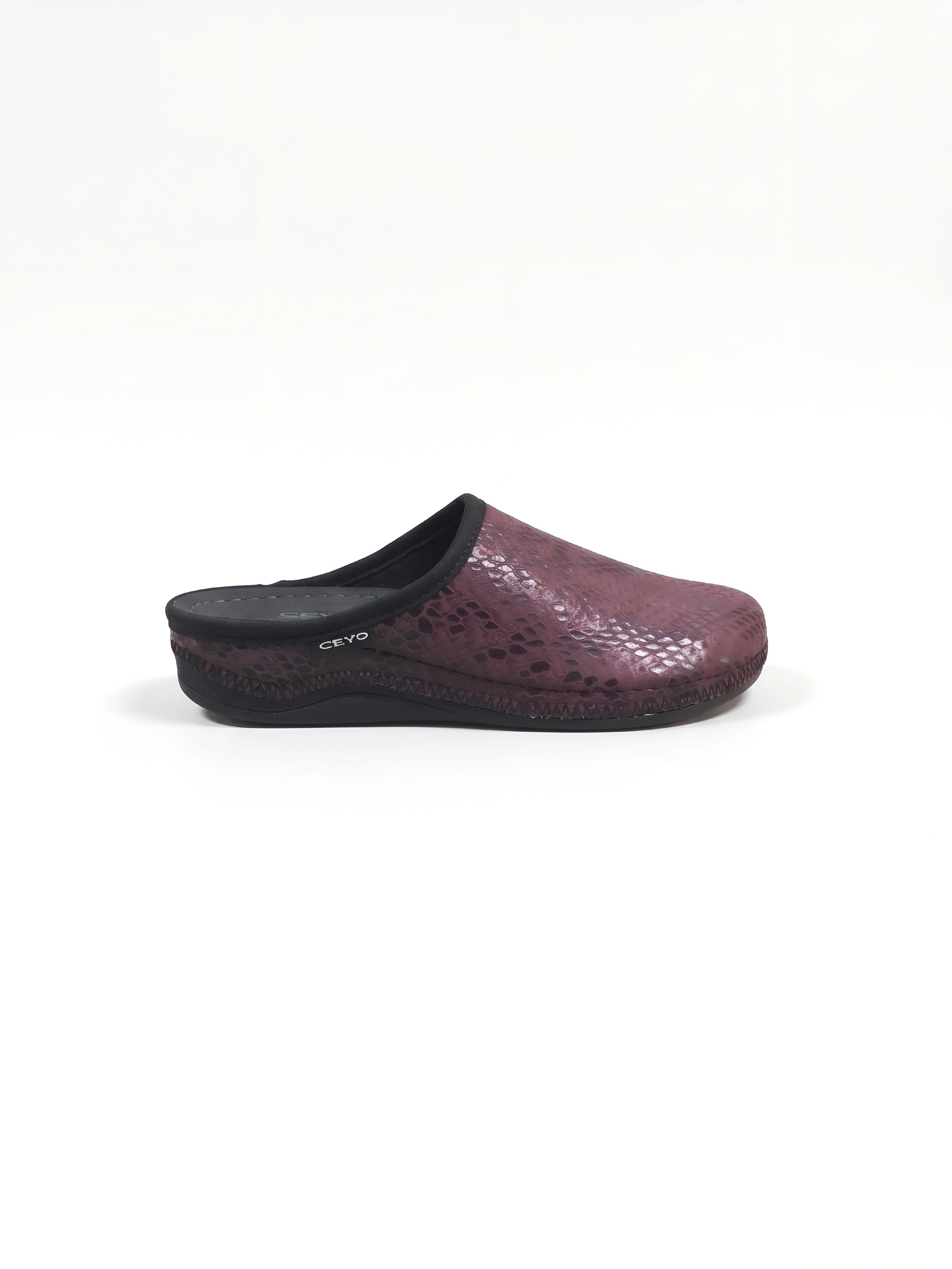 CEYO 9946-33 Kadın Terlik Bordo