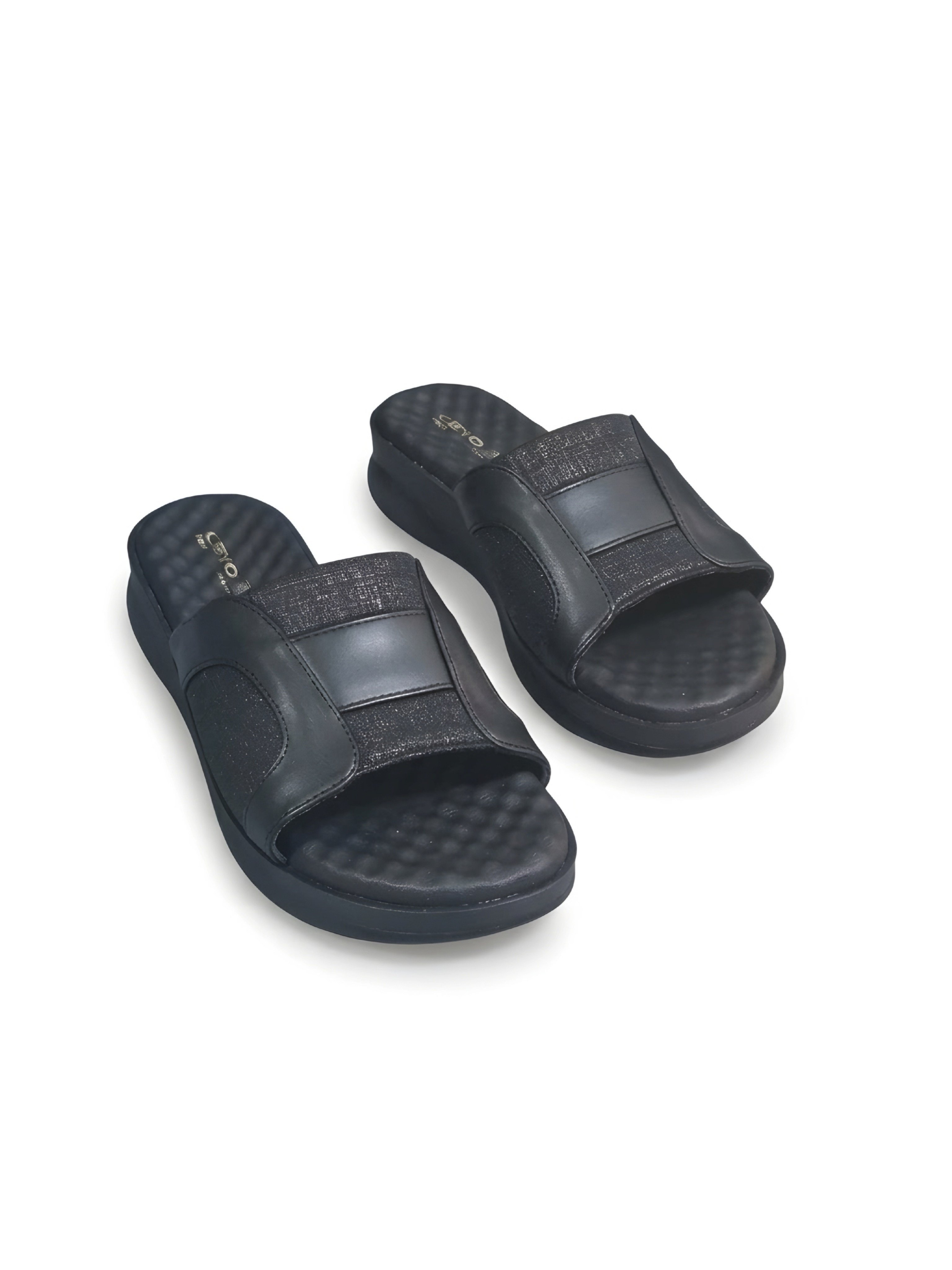 CEYO 9975-13 Kadın Terlik Siyah