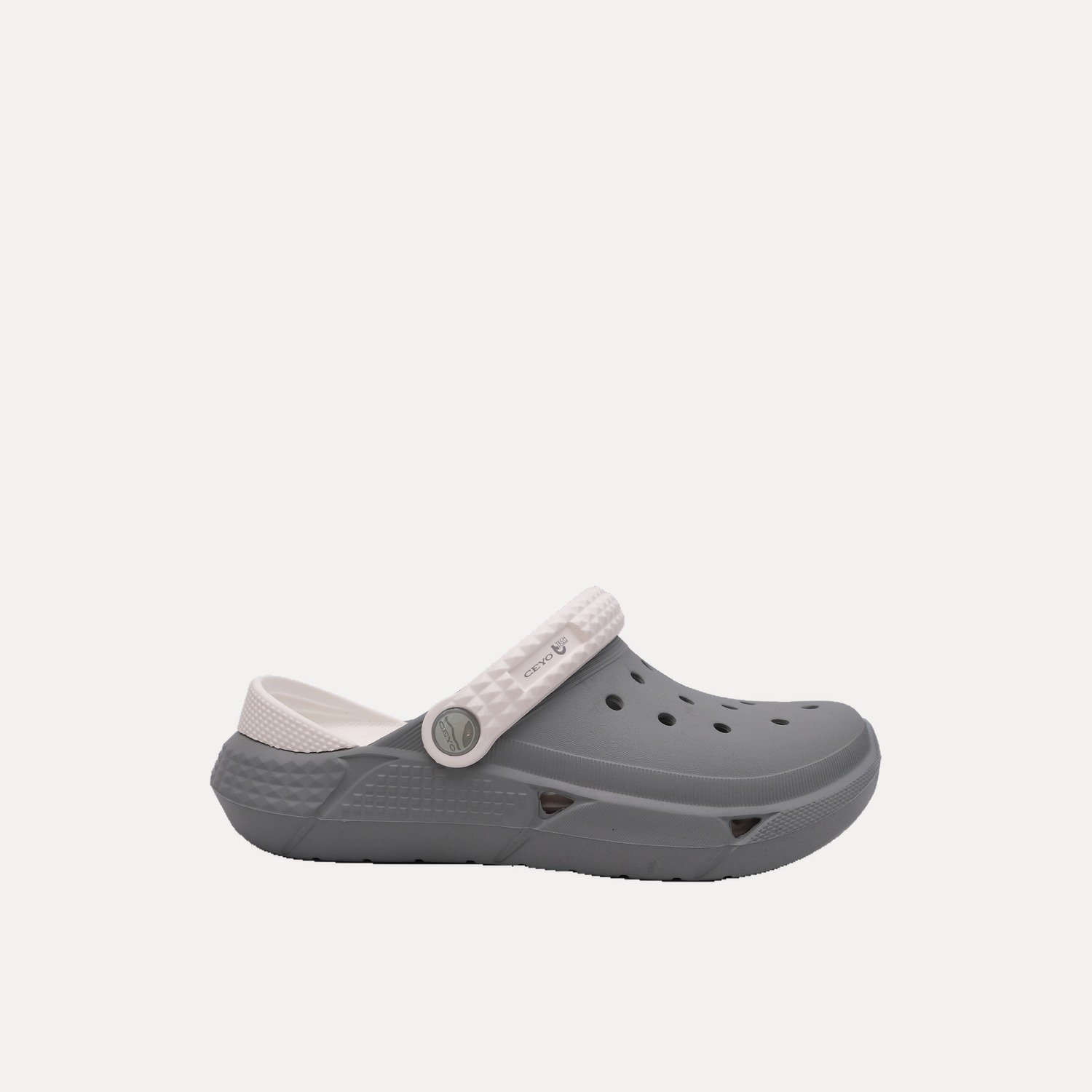 CEYO TROYA Unisex Terlik Gri