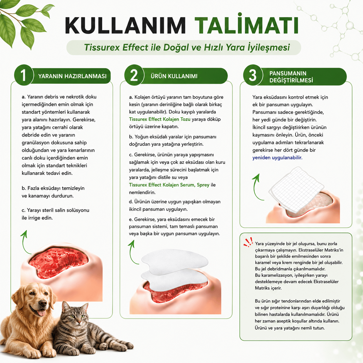 Tissurex Effect Native Kolajen Yara Örtüsü