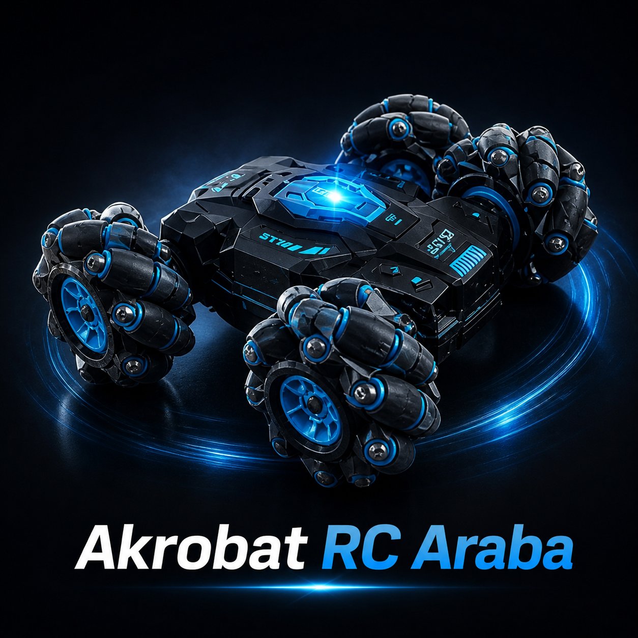 360 Derece Dönen Stunt RC Araba