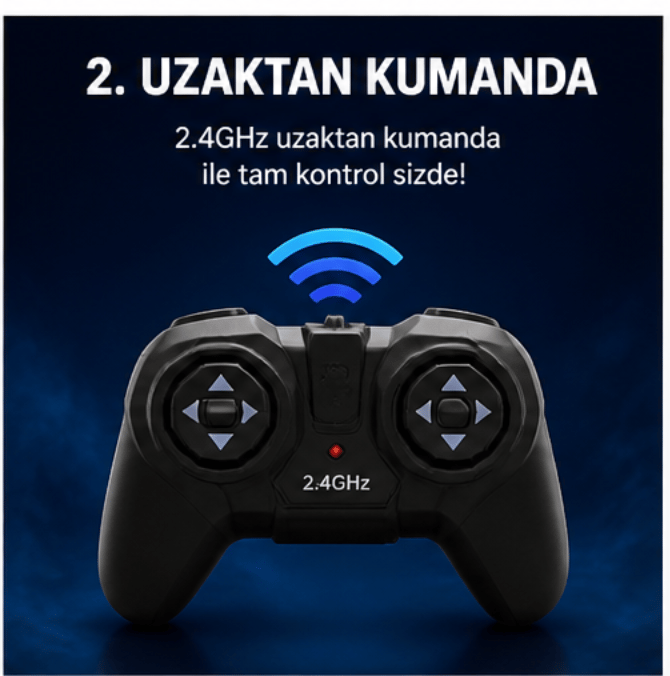 4x4 Şarjlı Işıklı RC Araba