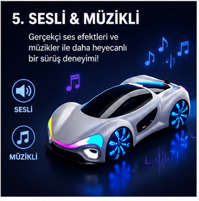 4x4 Şarjlı Işıklı RC Araba