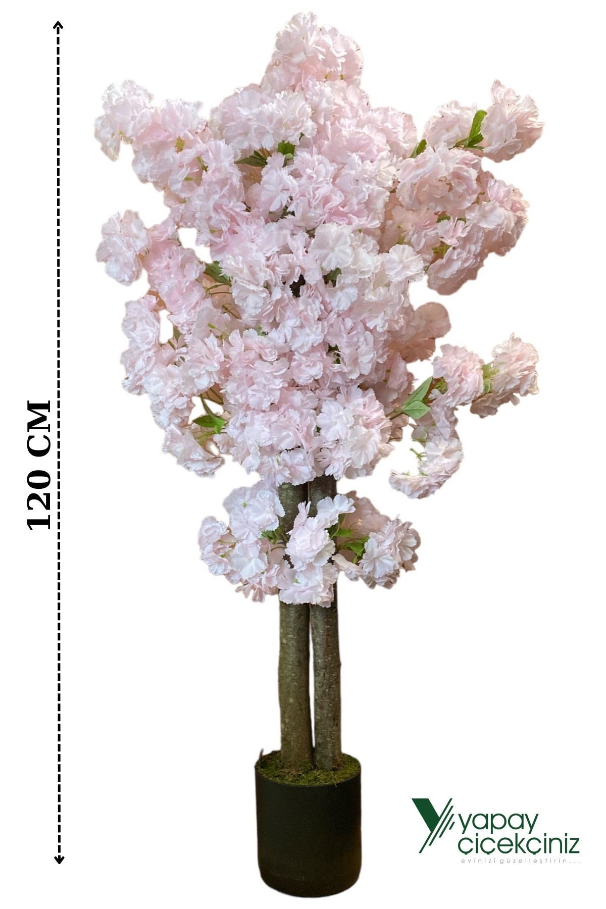 120 CM LÜKS YAPAY BAHARDALI AĞACI