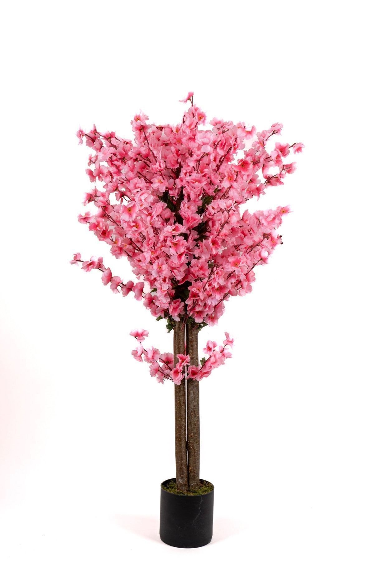 120 Cm Pembe Yapay Bahardalı Ağacı