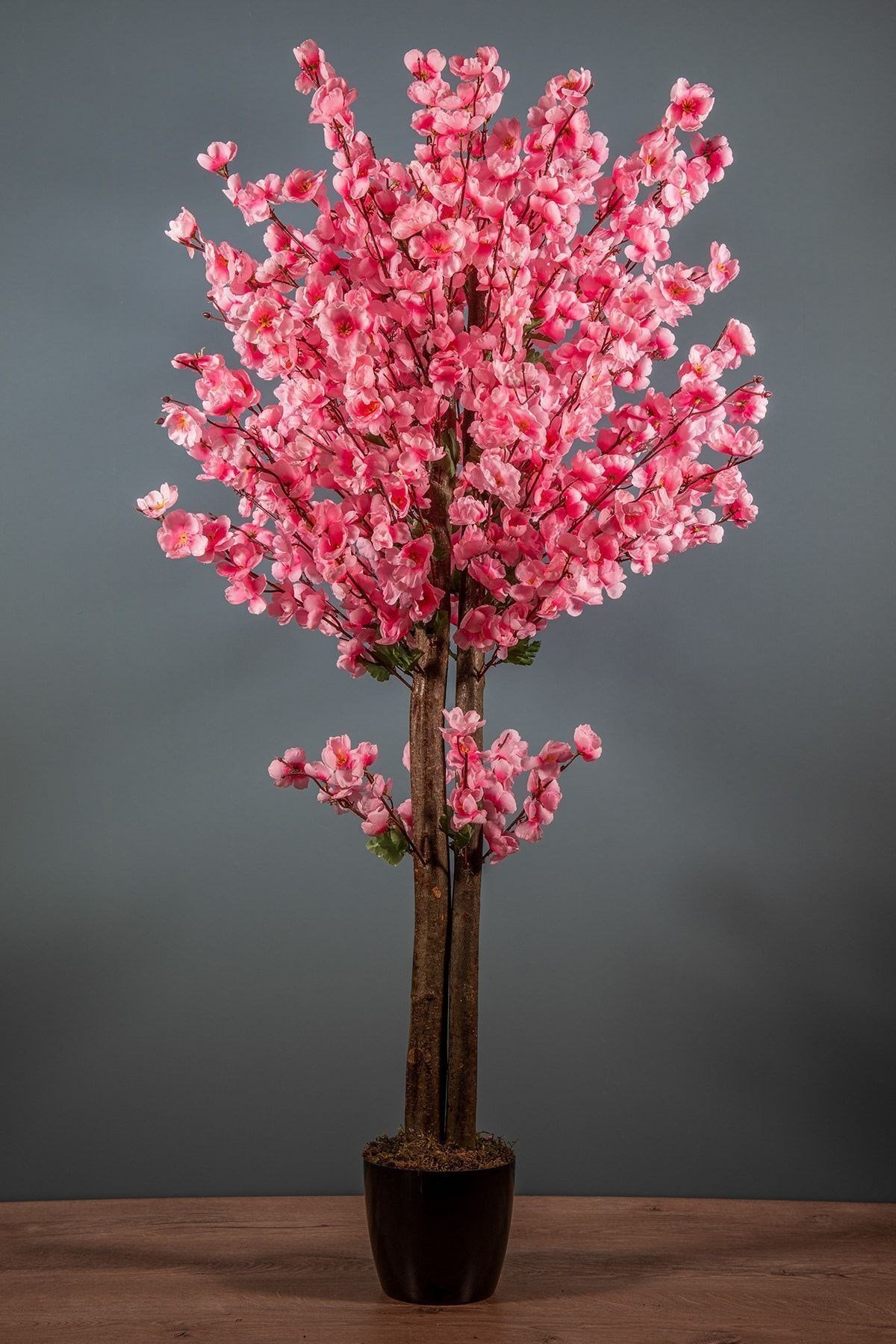 120 Cm Pembe Yapay Bahardalı Ağacı