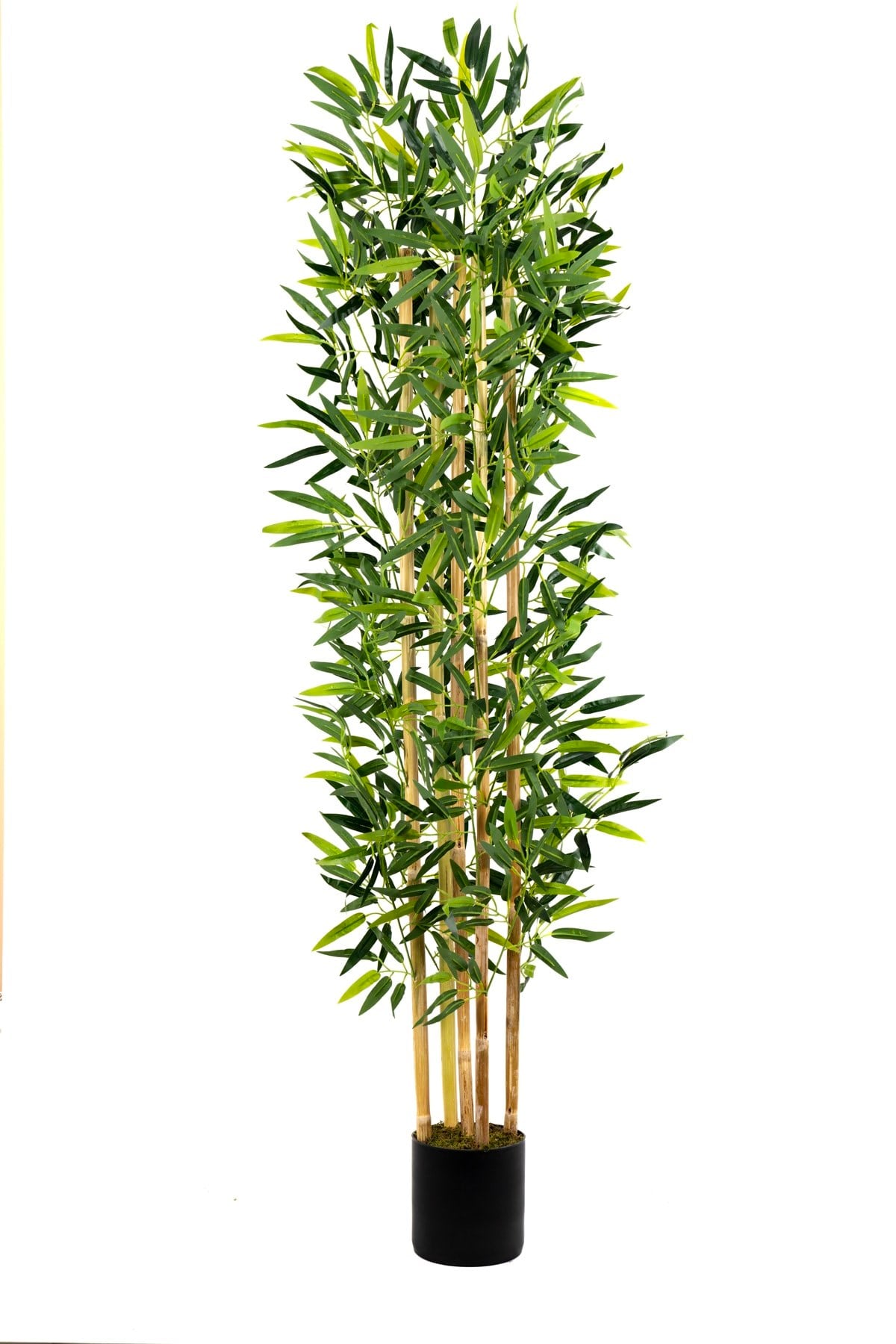 5 Gövdeli Yoğun Yapraklı 150 Cm Yapay Bambu Ağacı