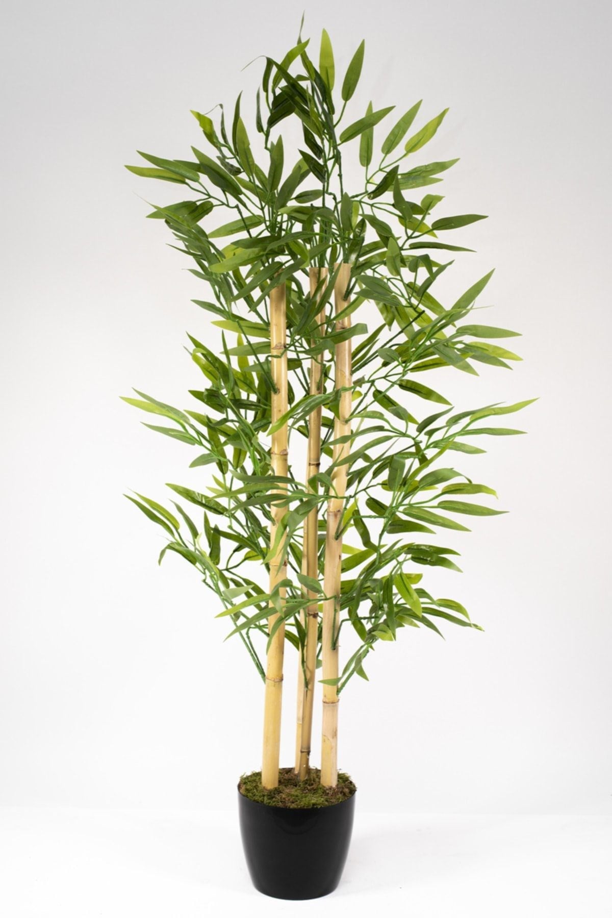 Yapay Bambu Ağacı 100 Cm 4 Bambulu