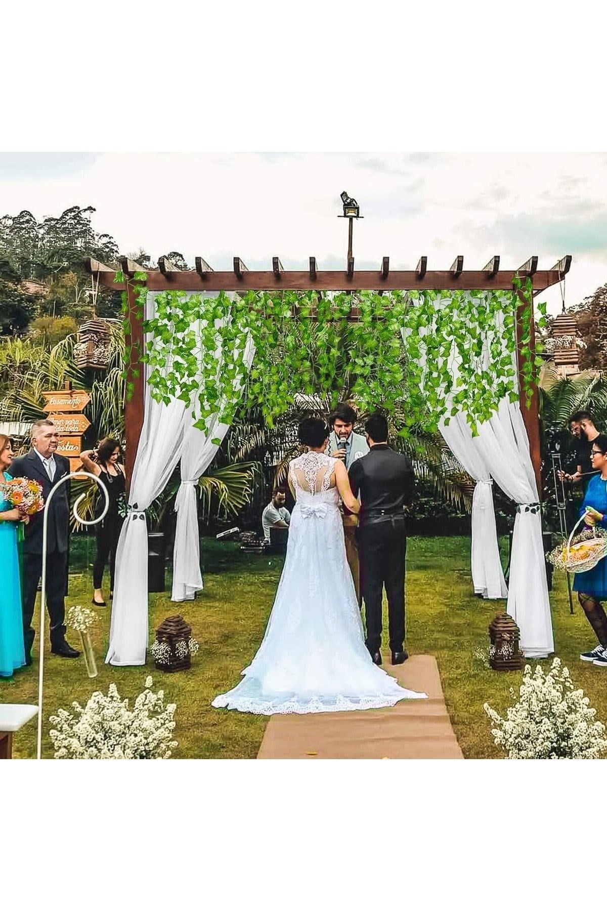 Yapay Sarmaşık 12'li Uzunluk 2 Metre 30 Cm