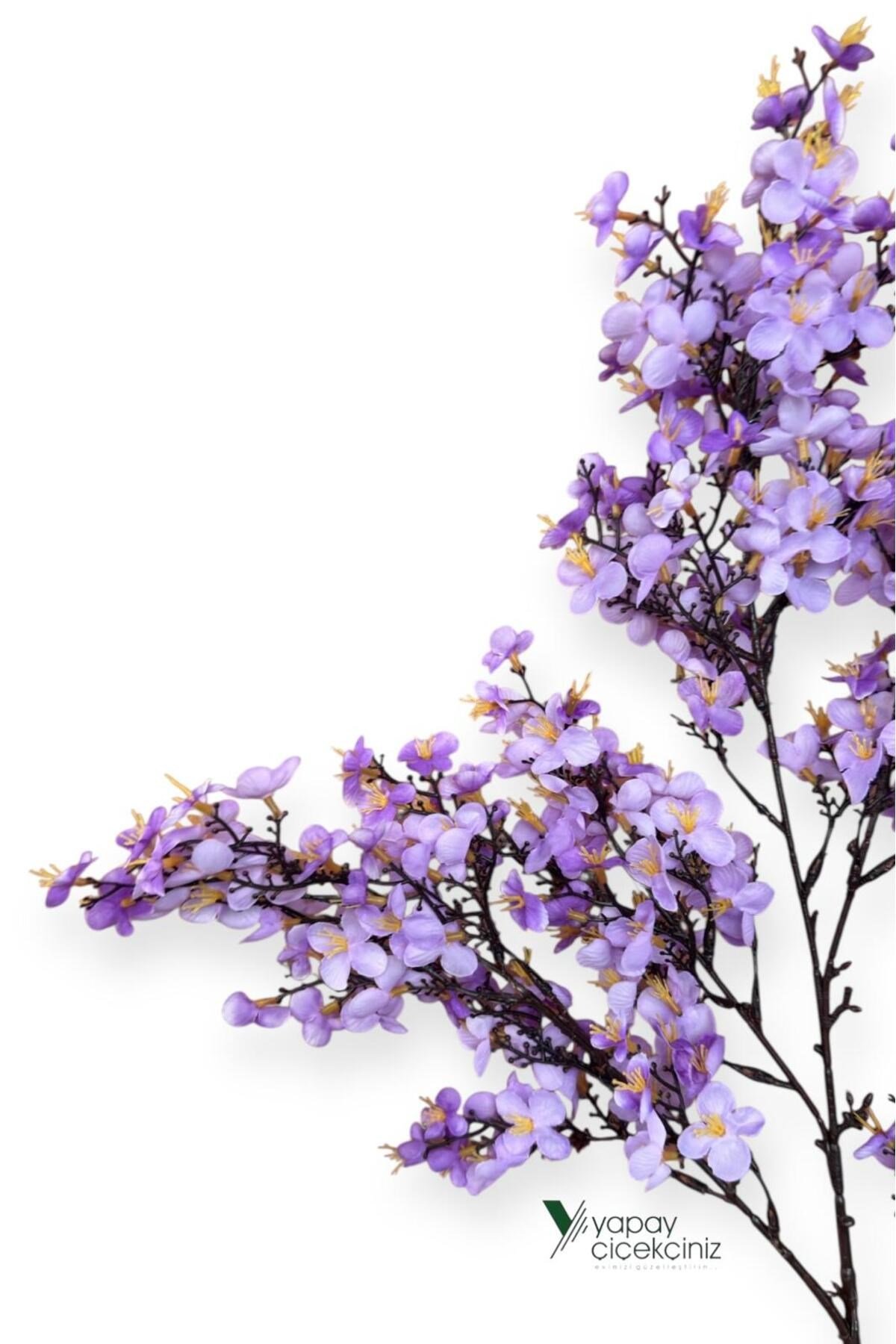 Yoğun Çiçekli Yapay Japon Sakura Bahardalı Demeti 75 cm