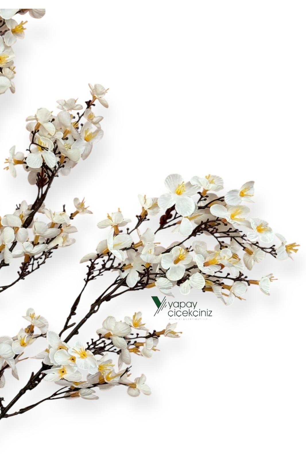 Yoğun Çiçekli Yapay Japon Sakura Bahardalı Demeti 75 cm